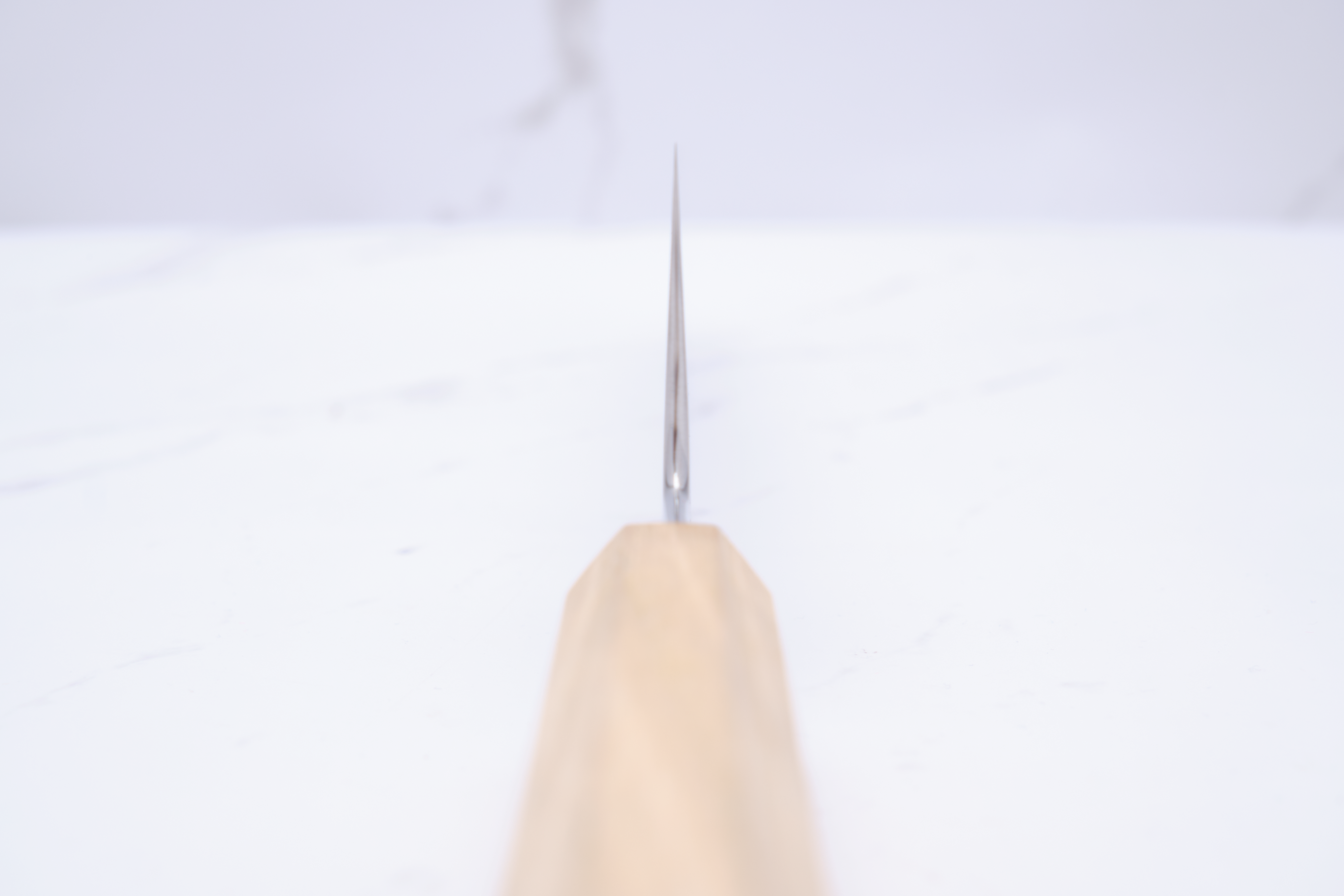 Yamato 'Oboro' 210mm Gyuto White #2 - Chestnut