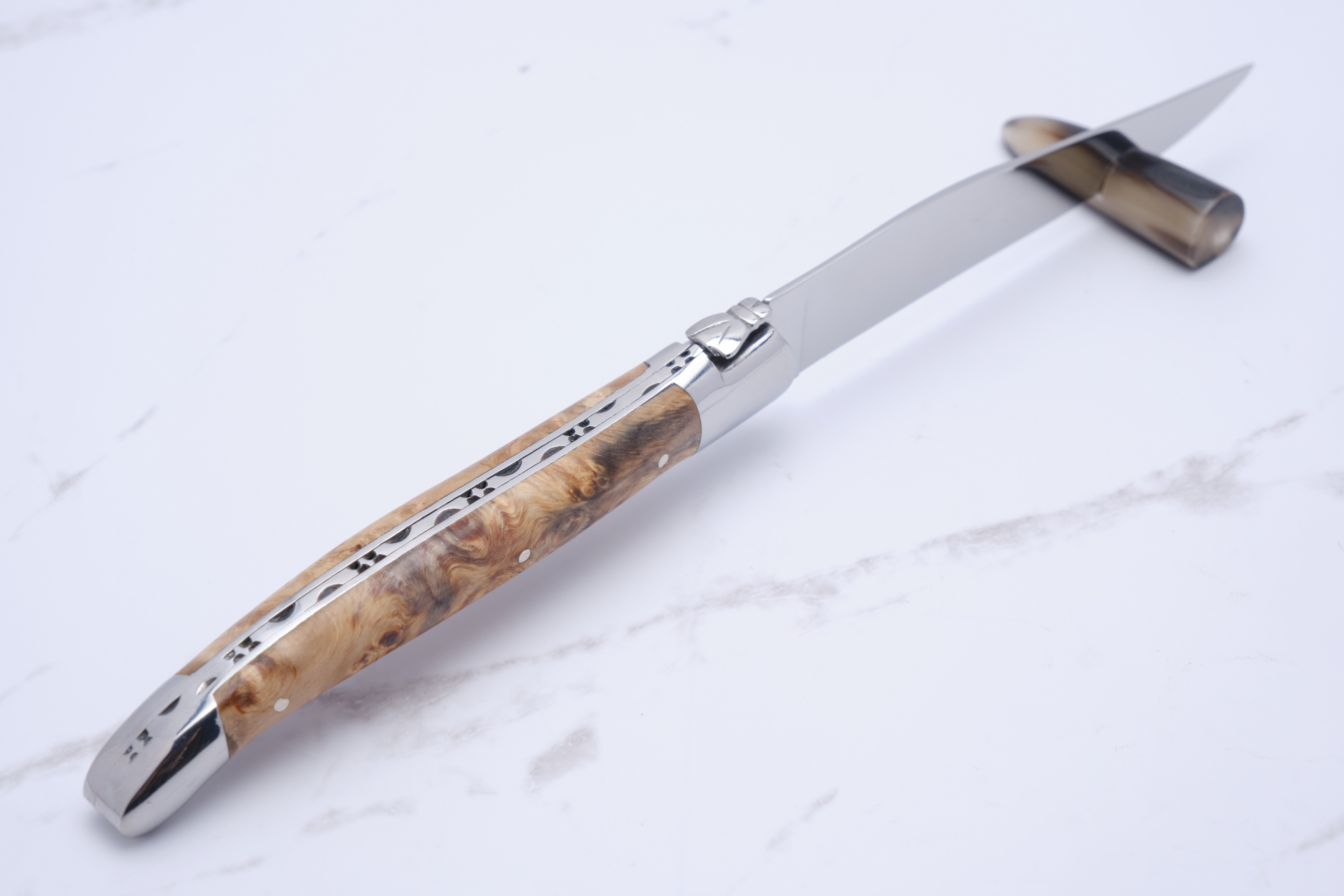 Steakkniv - Fugleøje Kastanje
