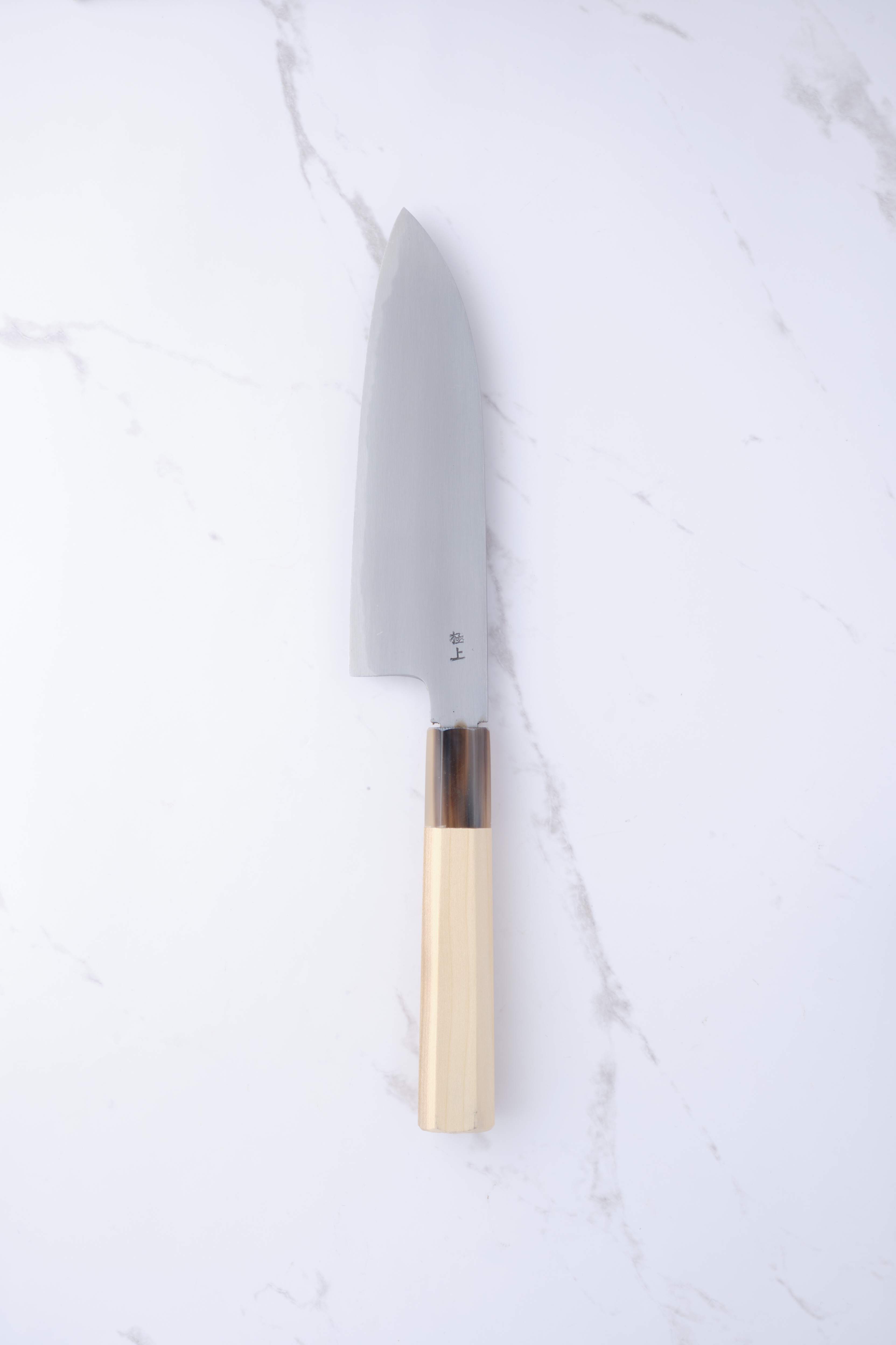 Shigehiro Kasahara 165mm Santoku White-2