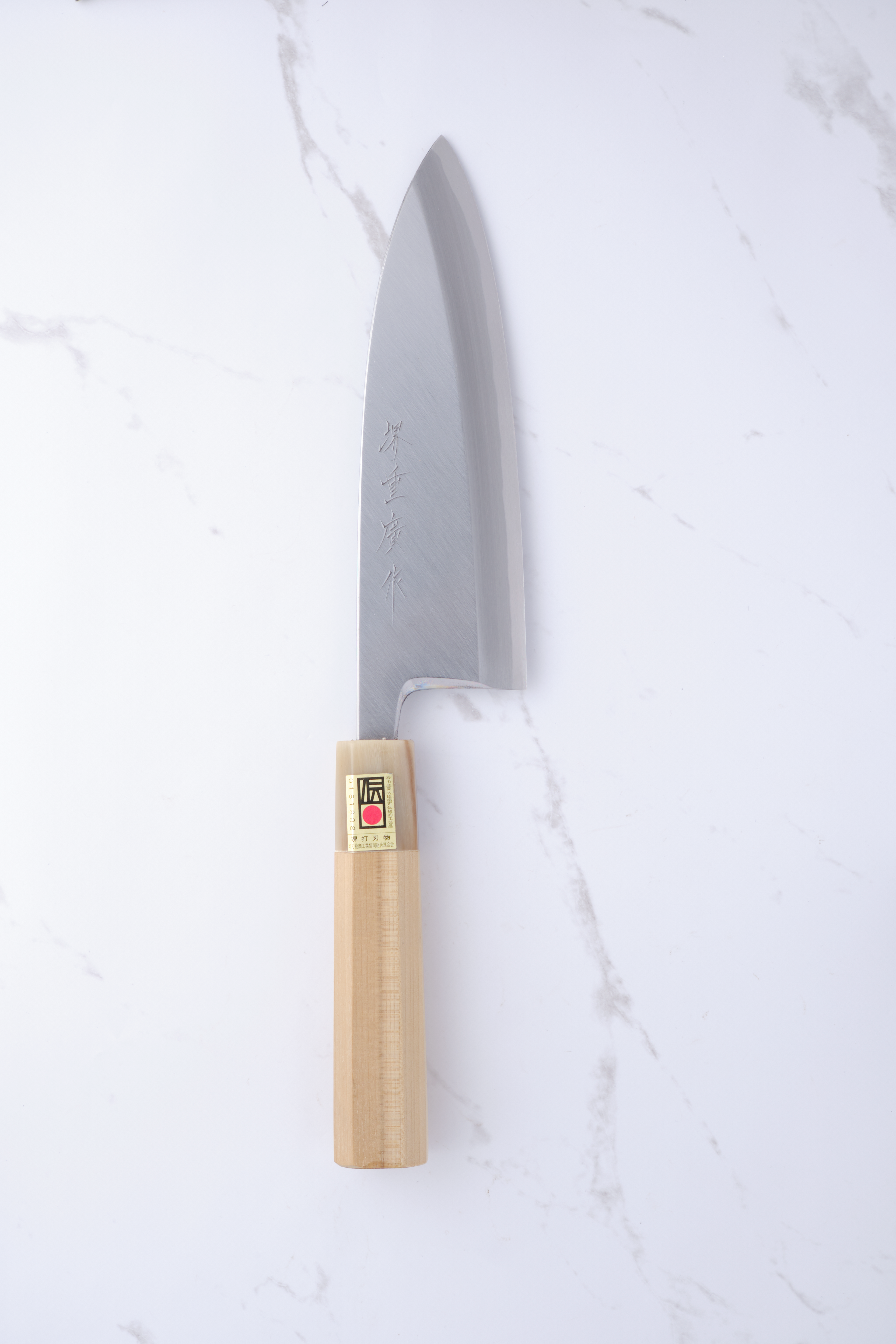 Shigehiro Kasahara 180mm Deba White-2