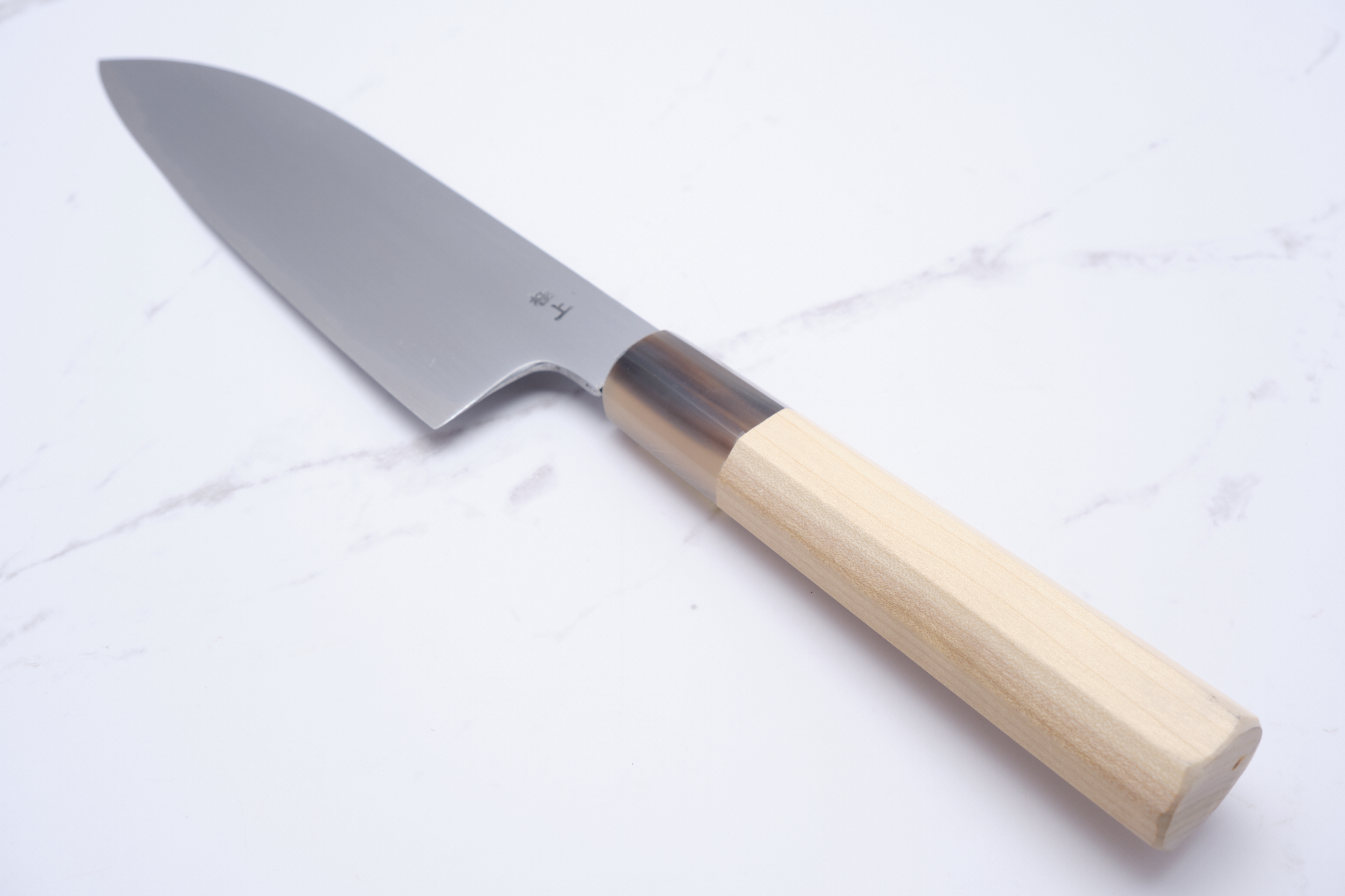 Shigehiro Kasahara 165mm Santoku White-2