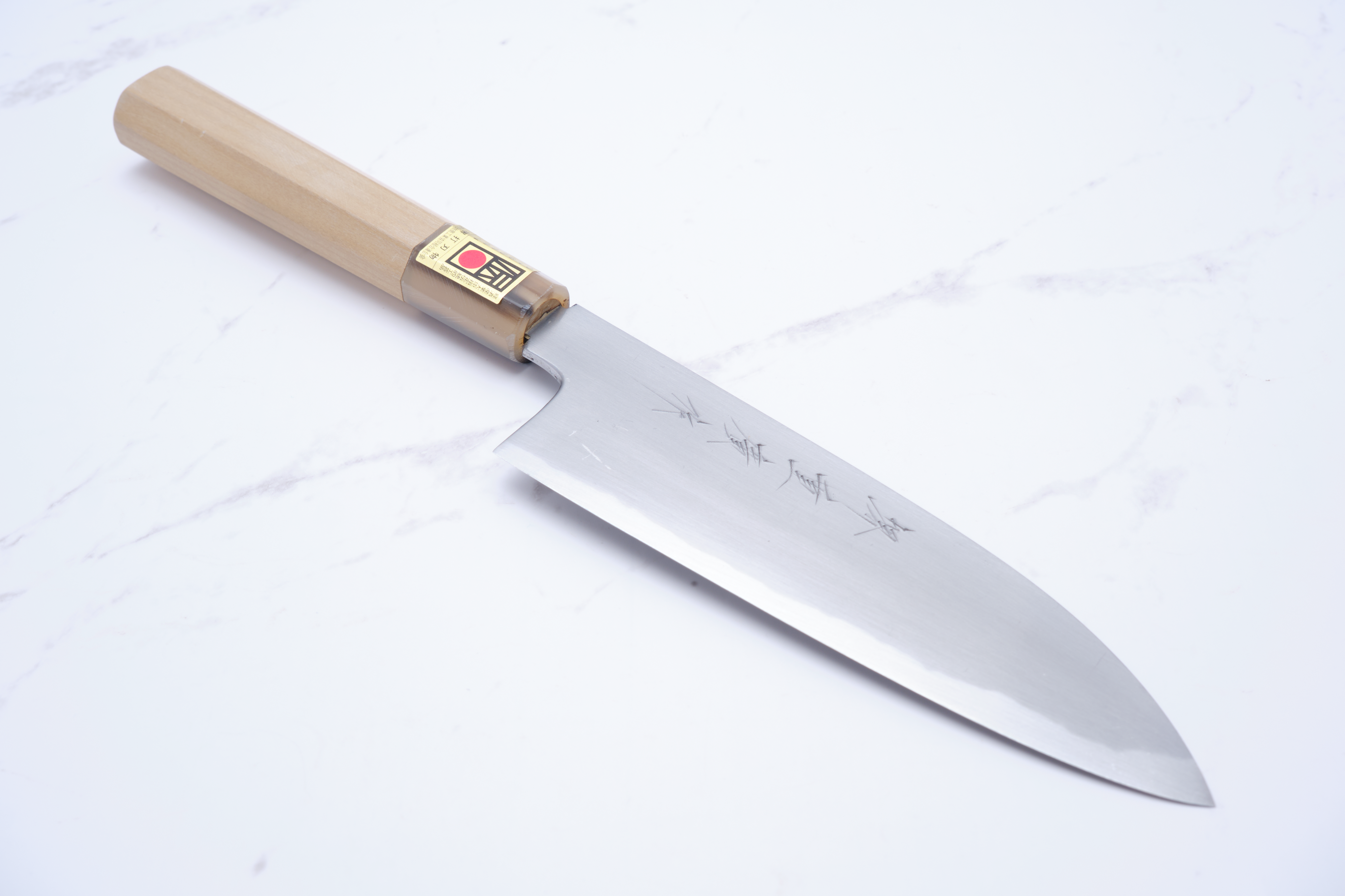 Shigehiro Kasahara 165mm Santoku White-2