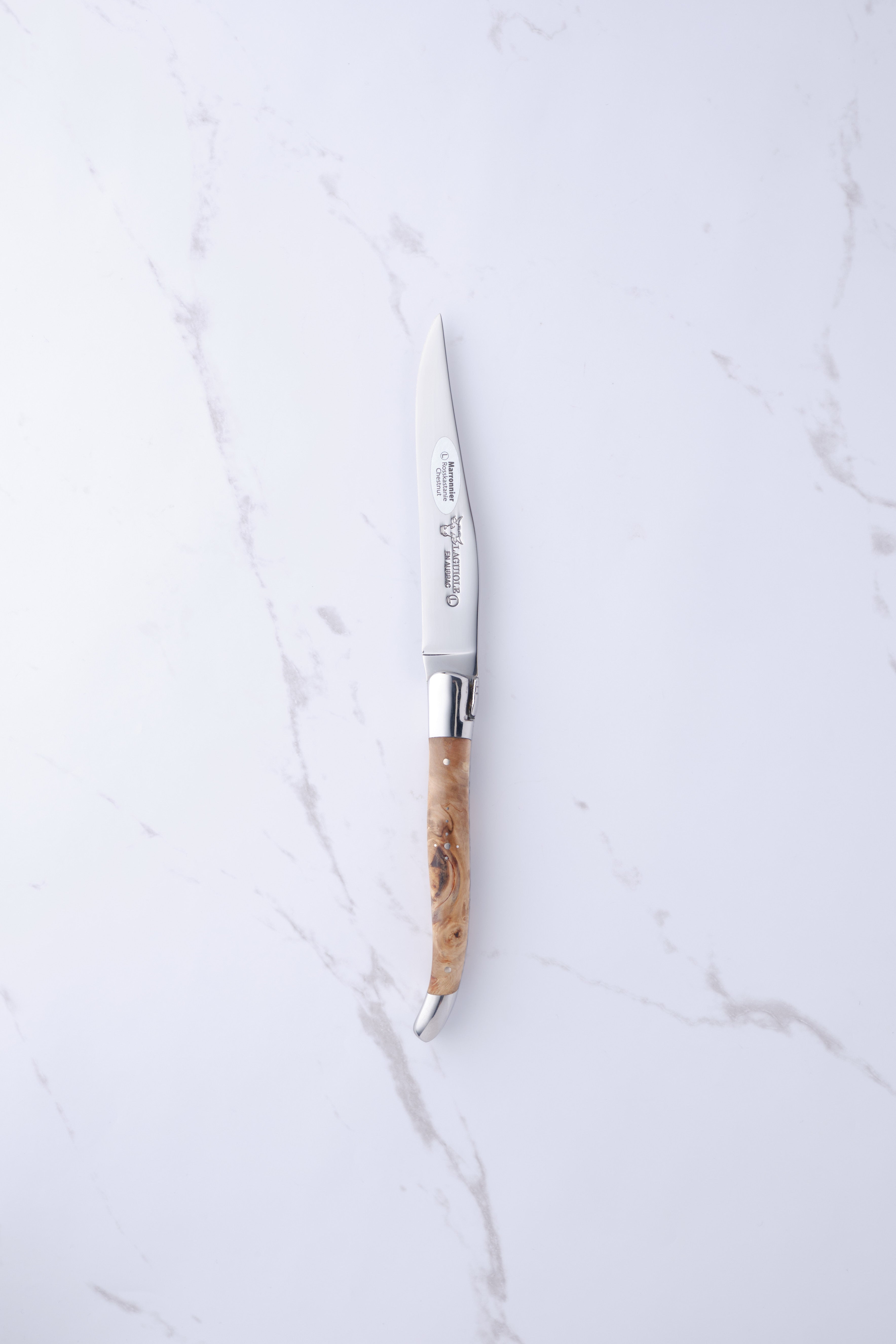 Steakkniv - Fugleøje Kastanje