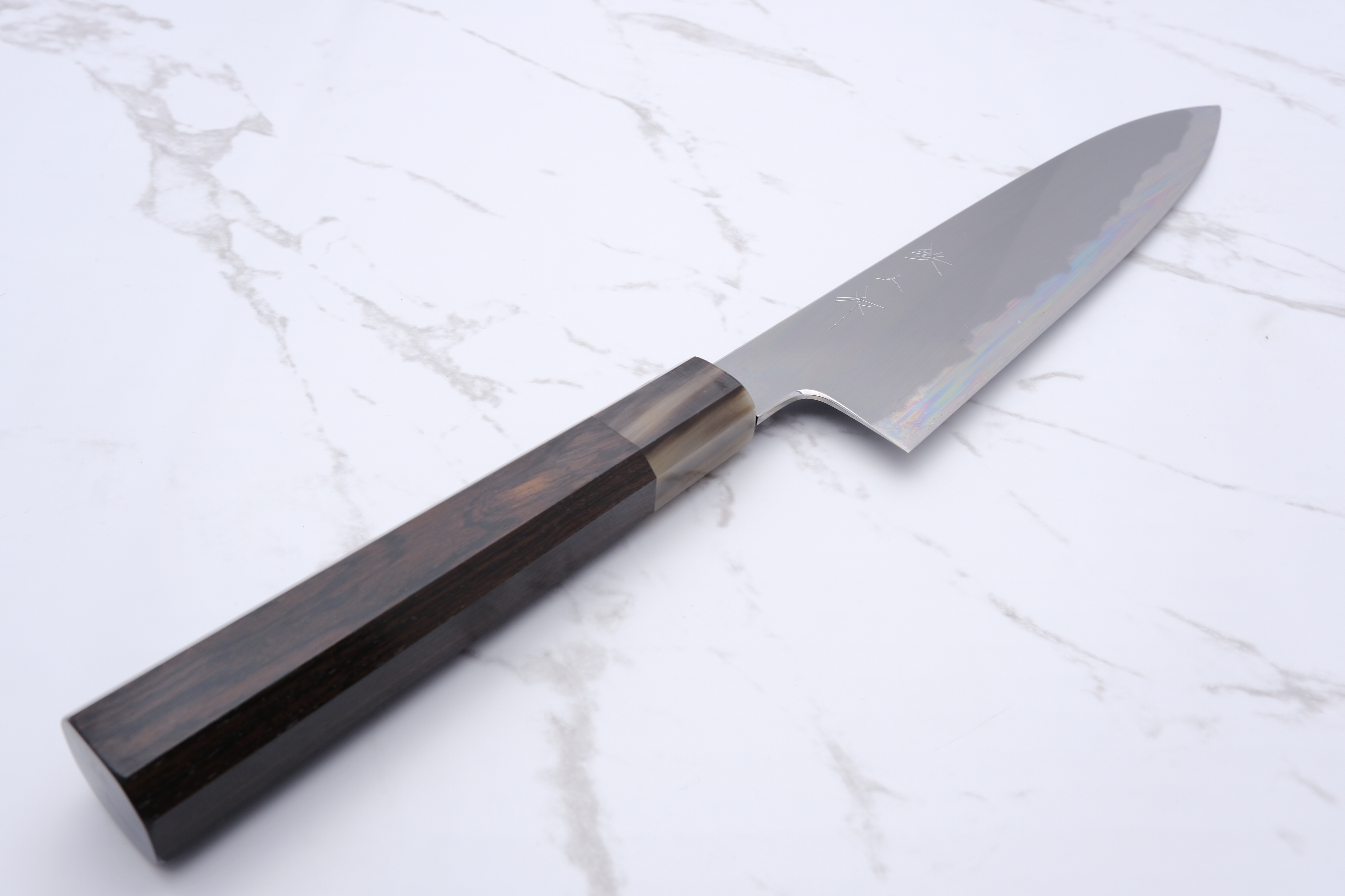 Tetsujin Hamono Blau #2 210mm. Gyuto – Ebenholz