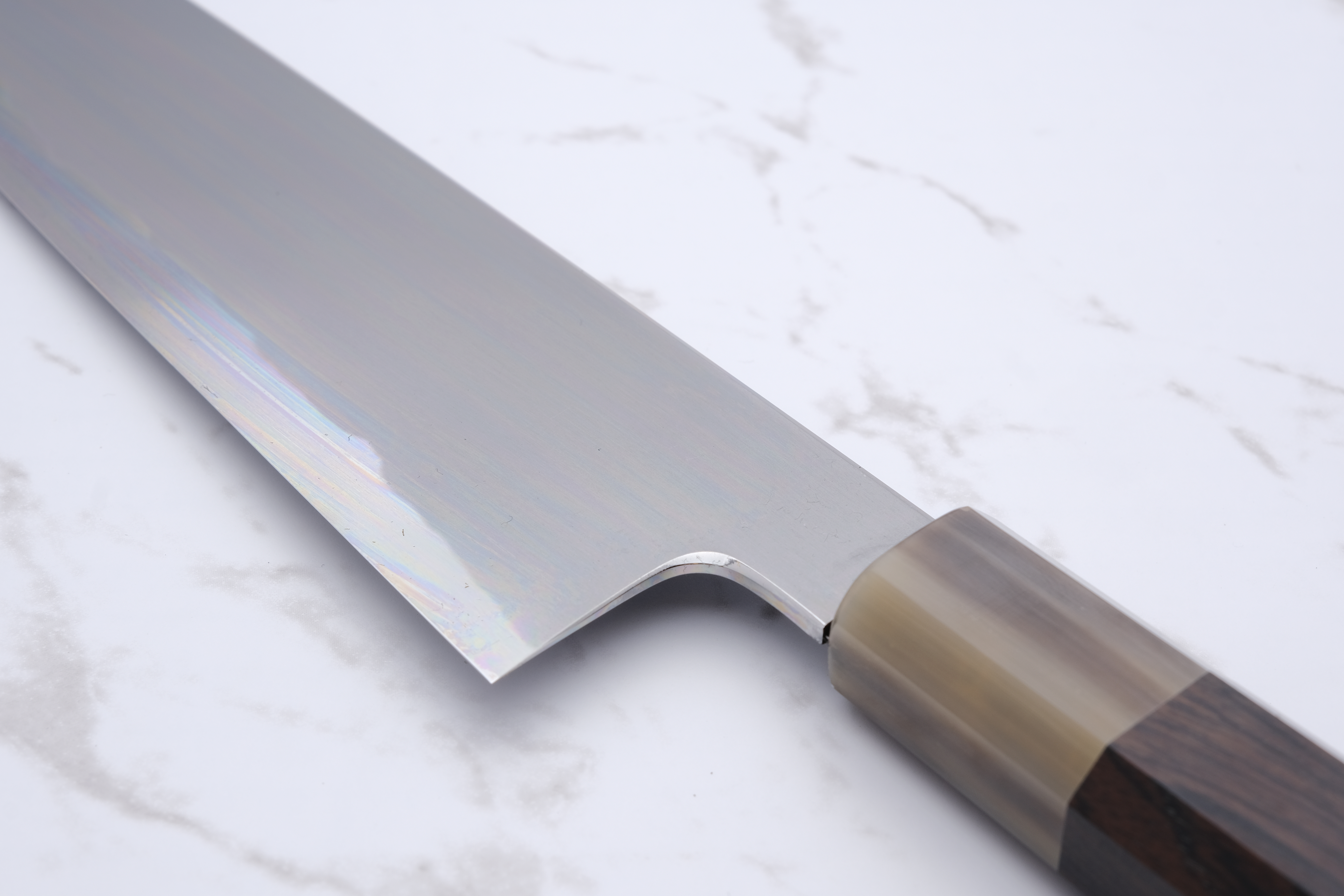 Tetsujin Hamono Blau #2 210mm. Gyuto – Ebenholz