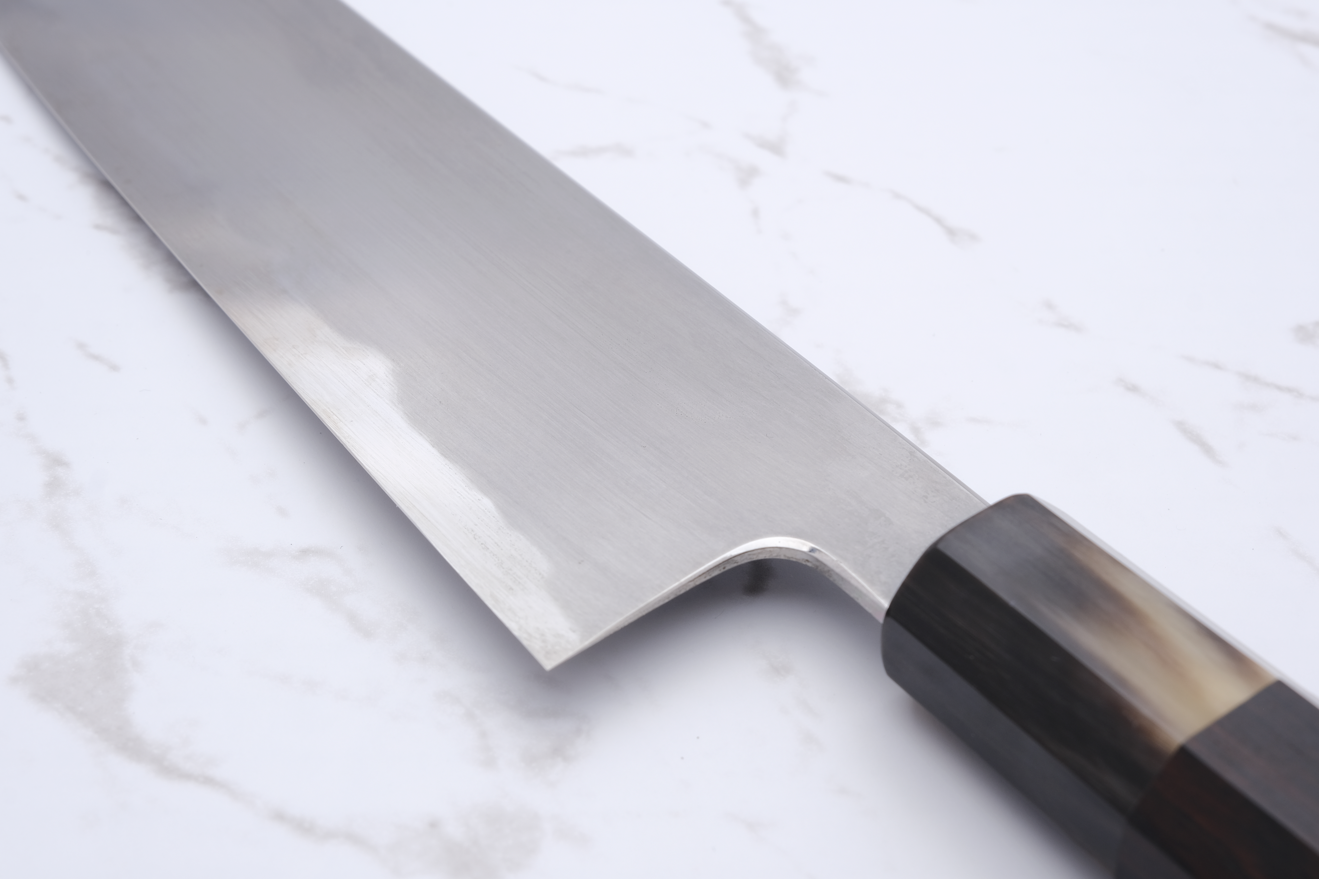 Tetsujin Hamono Blue #2 240mm. Kiritsuke Gyuto - Ebony