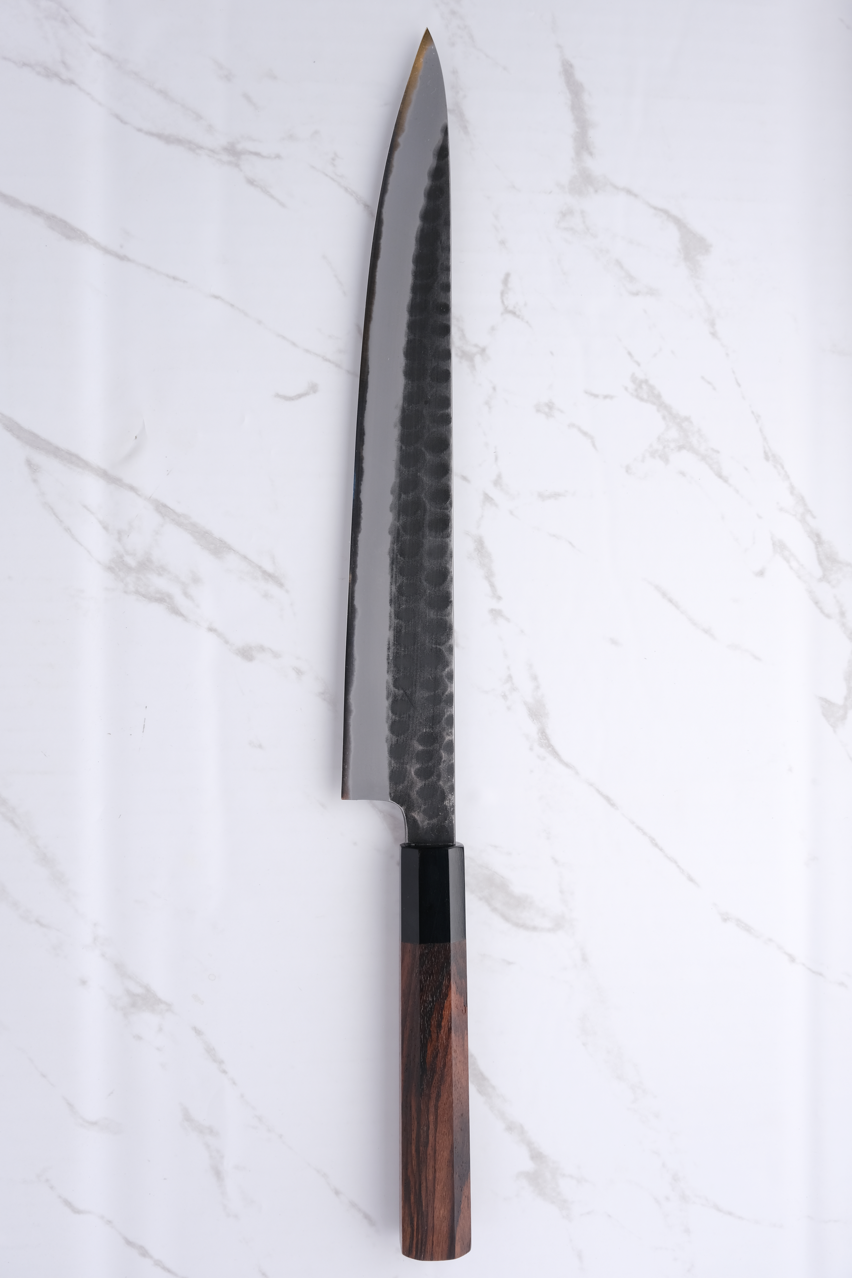Mutsumi Hinoura Ajikataya 270 mm Sujihiki - Shirogami #2