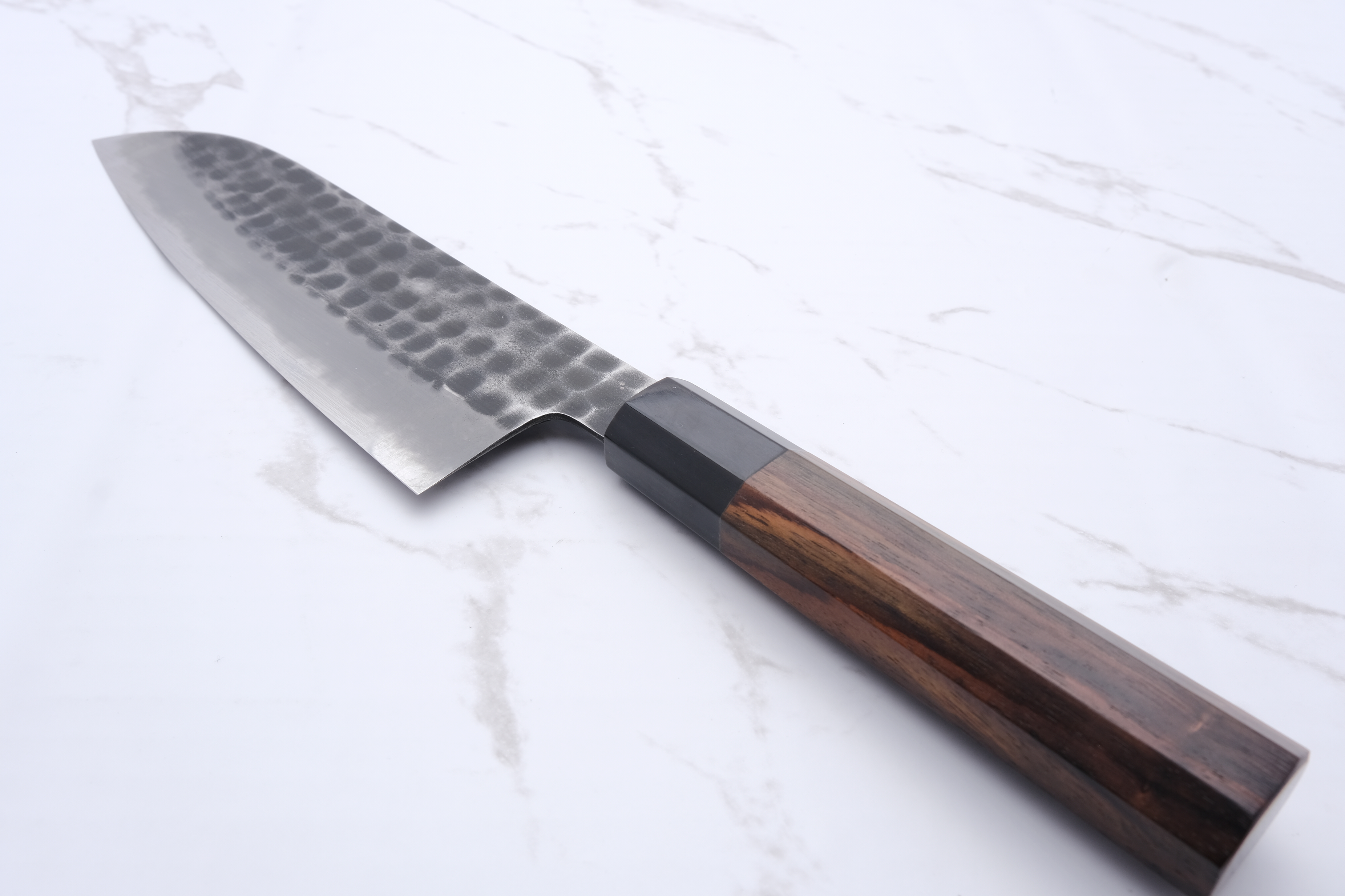 Mutsumi Hinoura Ajikataya 180 mm Santoku - Shirogami #2
