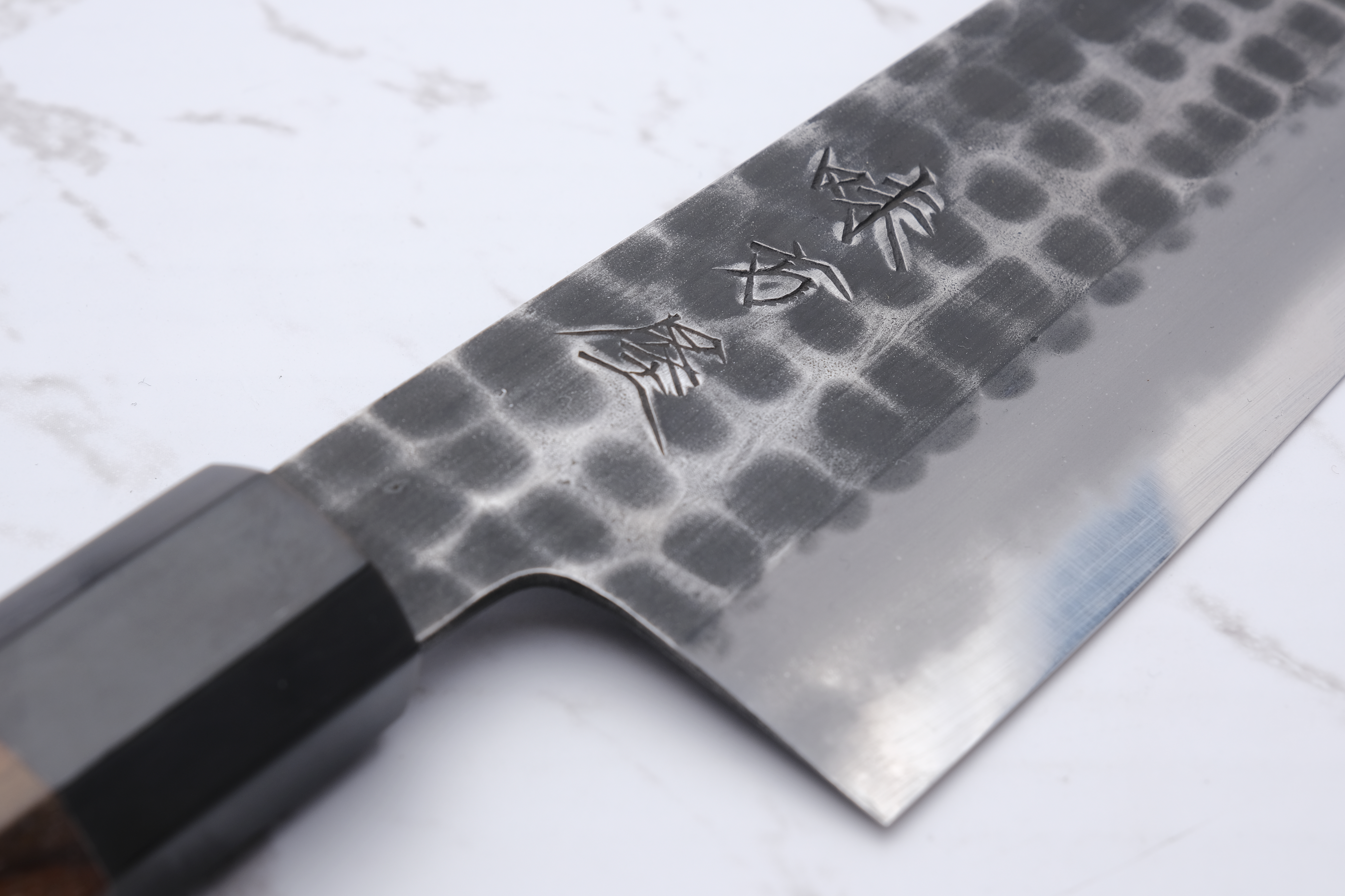 Mutsumi Hinoura Ajikataya 180 mm Santoku - Shirogami #2