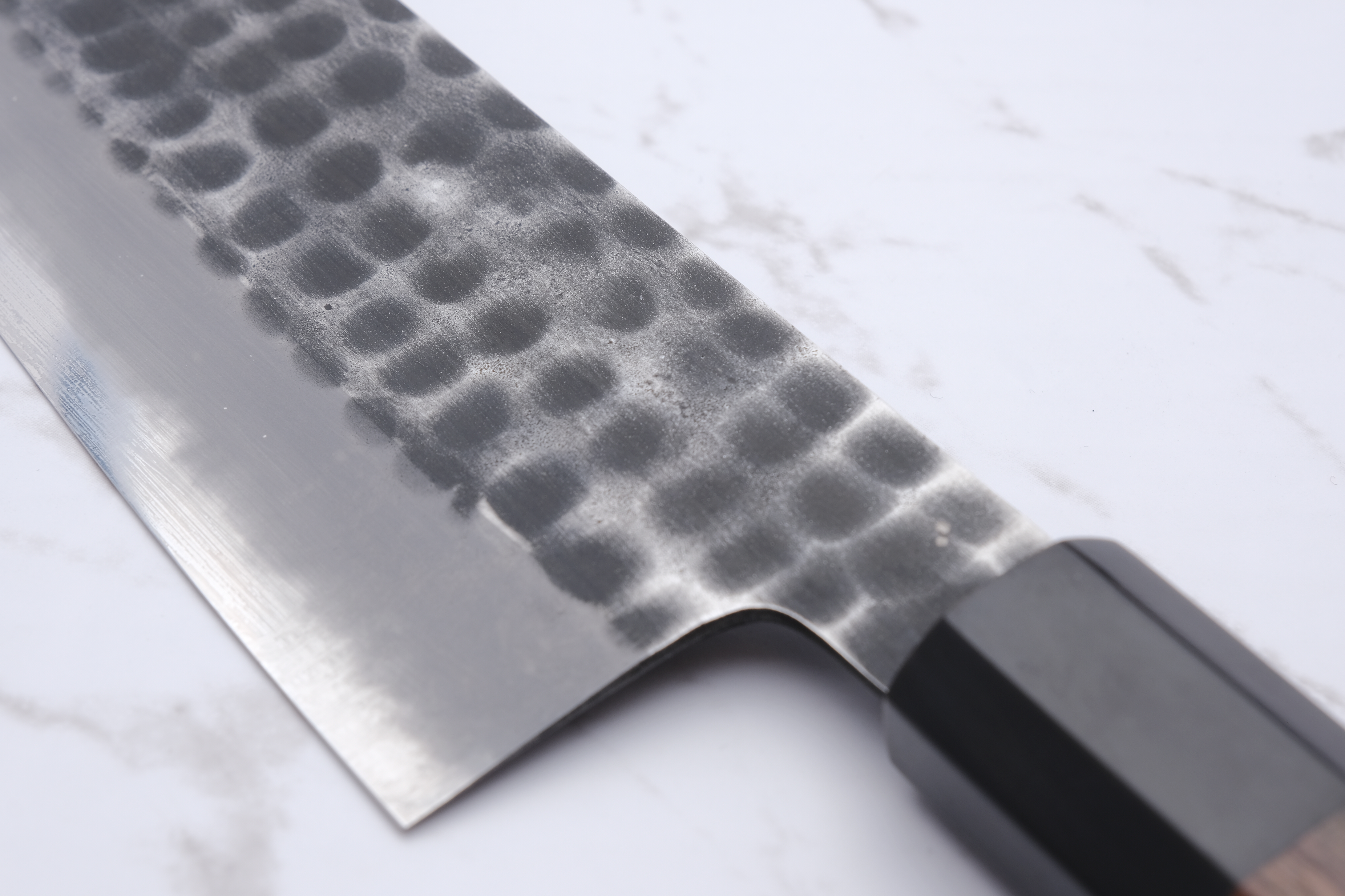 Mutsumi Hinoura Ajikataya 180 mm Santoku - Shirogami #2