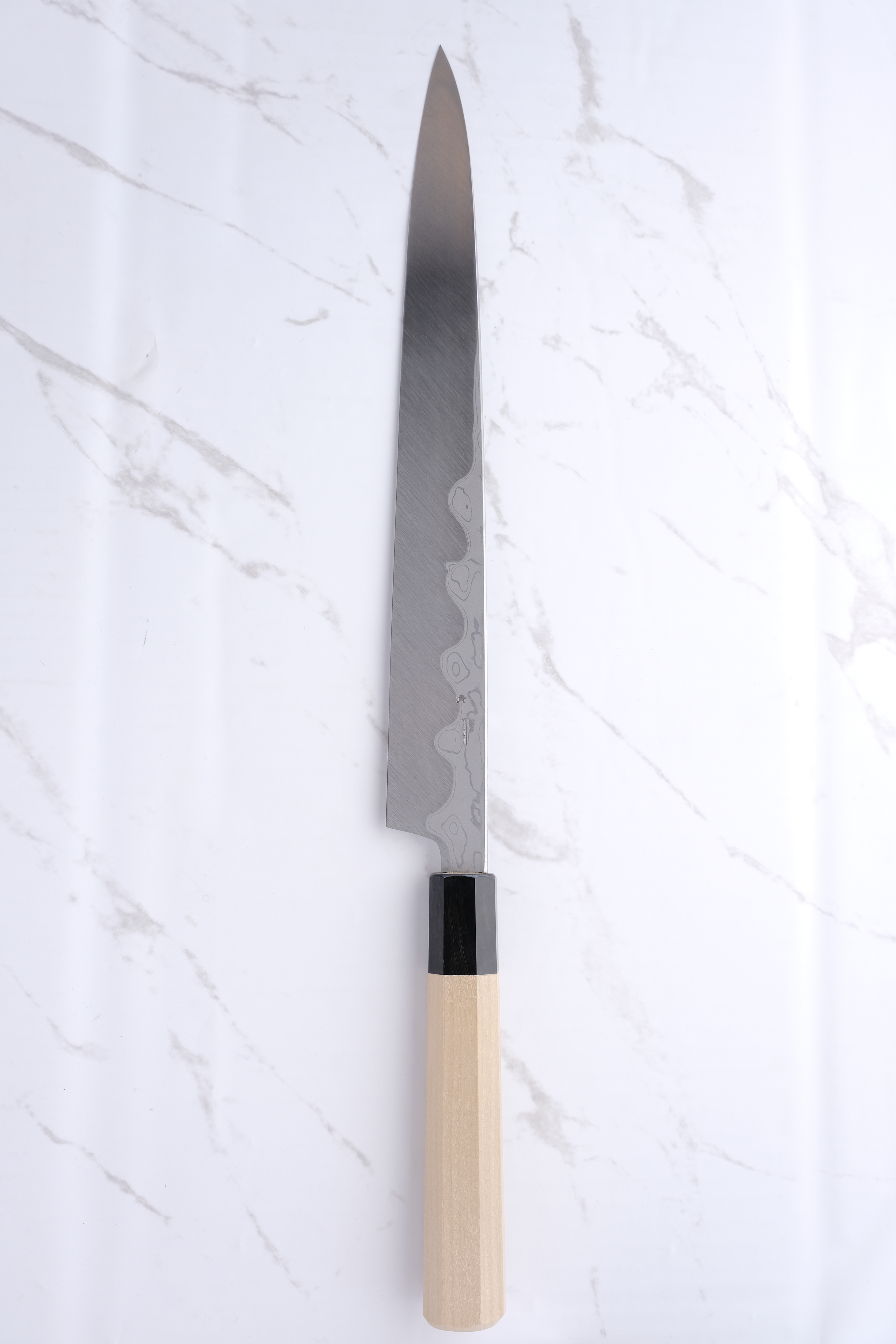 Sakai Kikumori Kikuzuki Uzu 300mm. Yanagiba – Blau#1