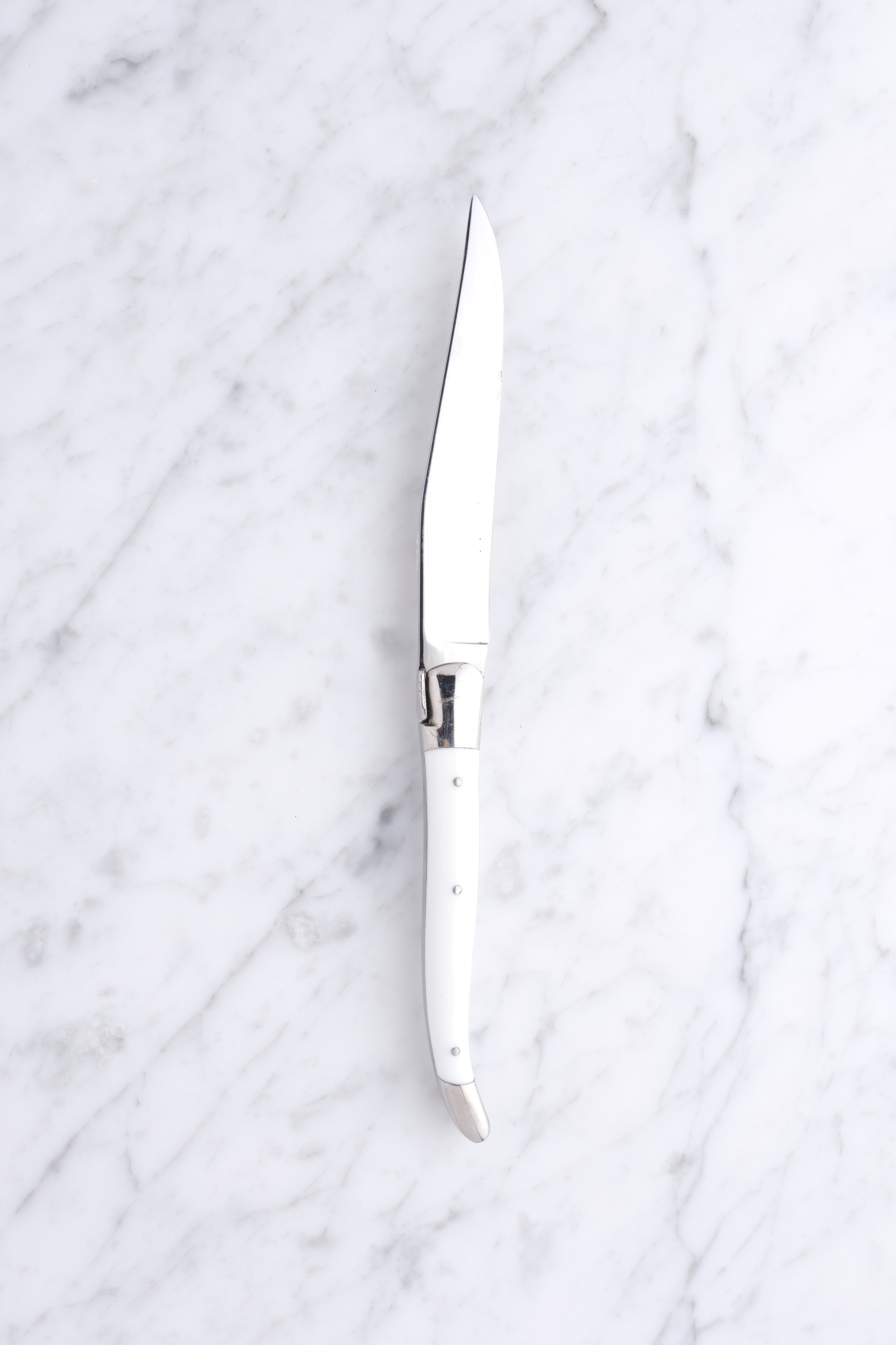 Steakkniv - Hvid Corian