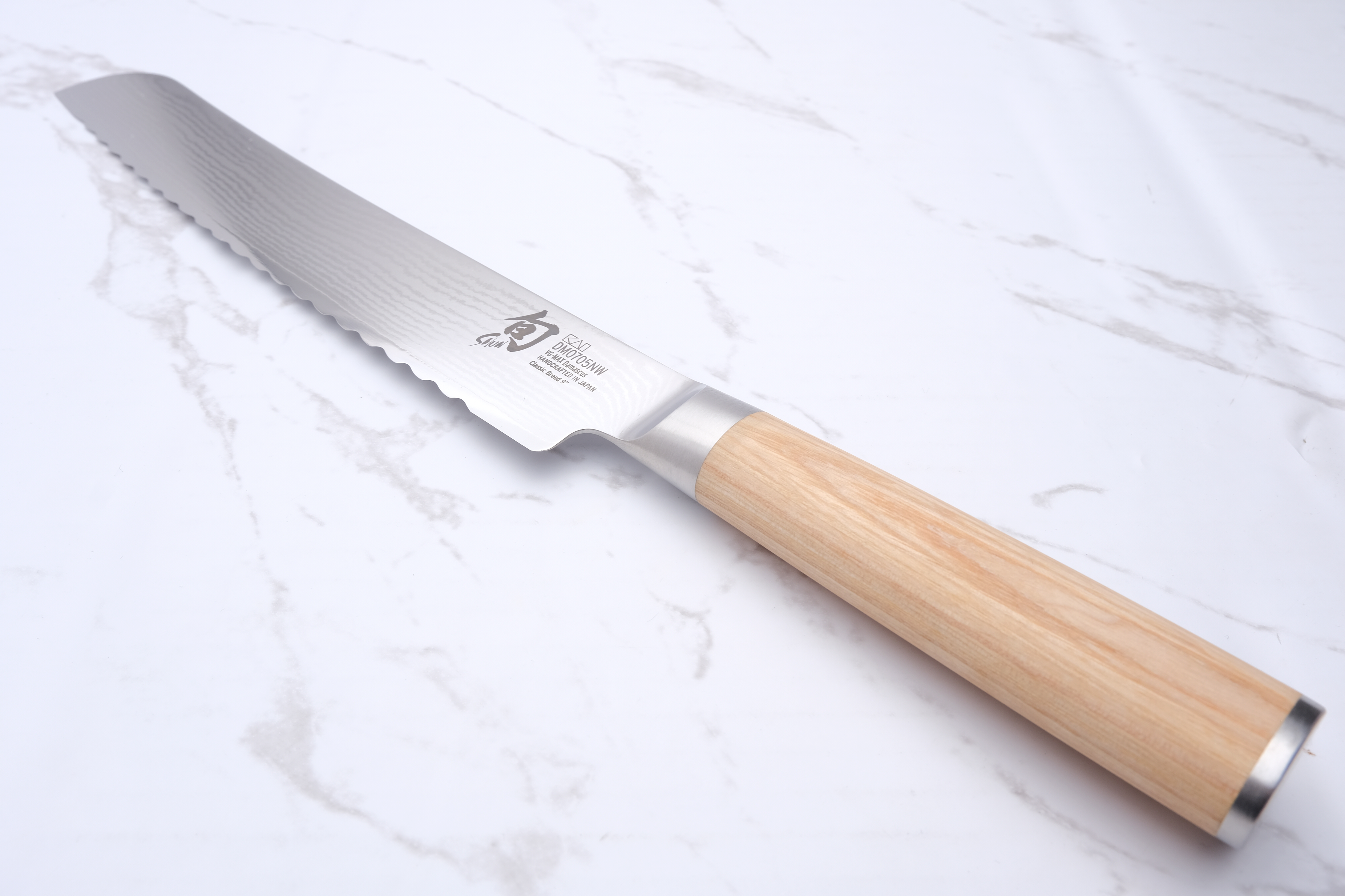 Shun Classic 230 mm Bread knife white