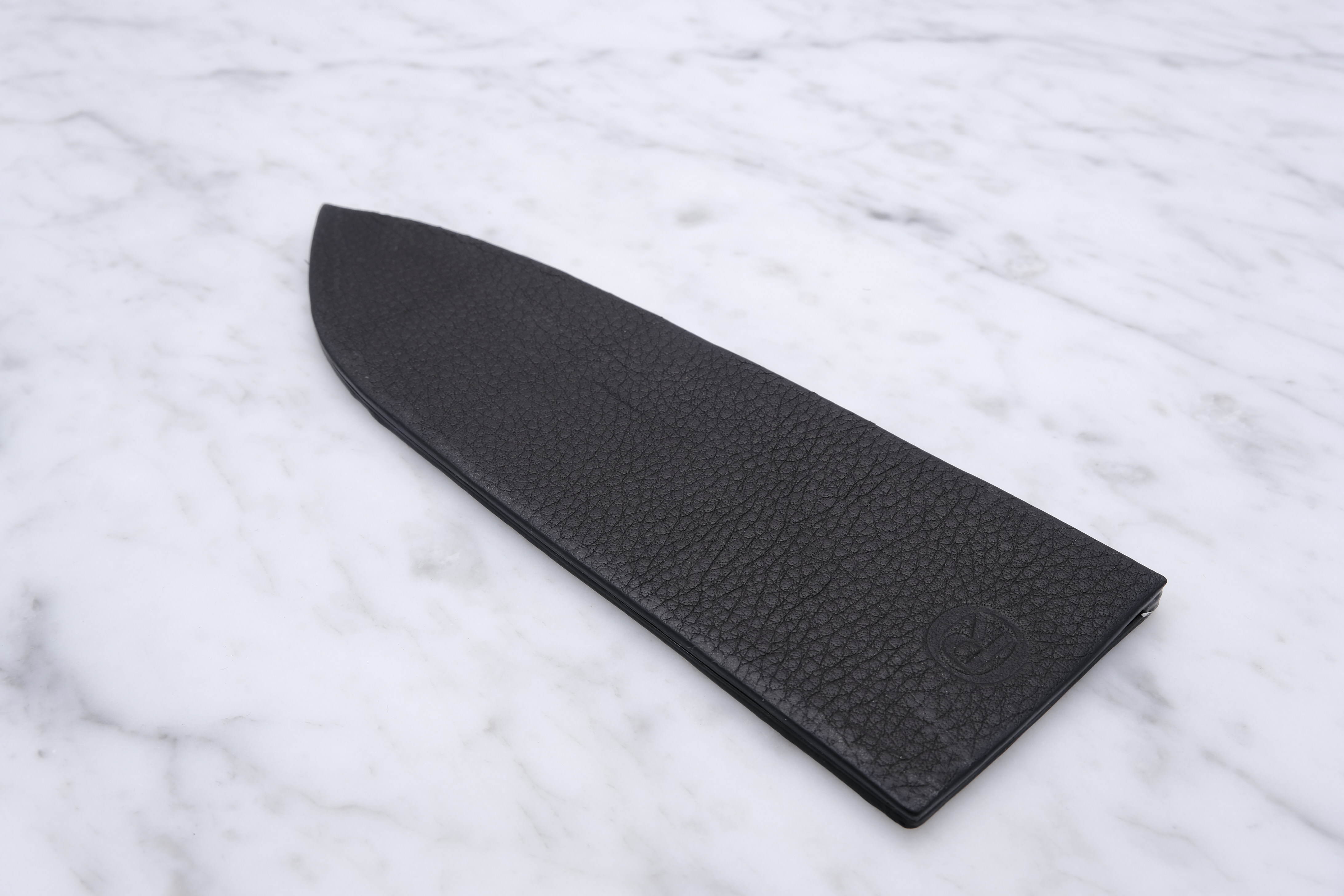 Ole Rudegaard Læder saya - 165mm. Santoku