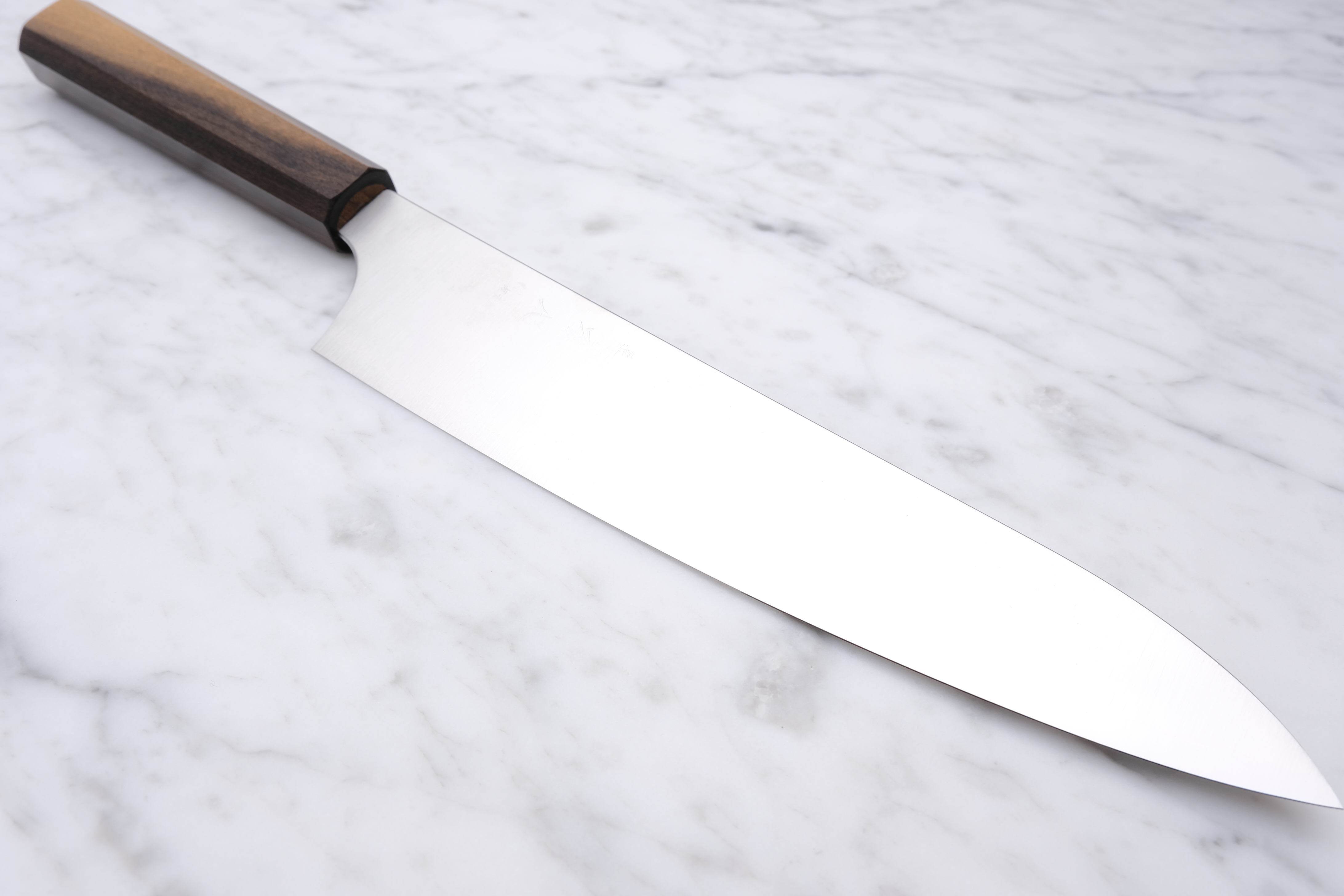 Hatsukokoro Hayabusa Blue Super 210mm. Chef's knife
