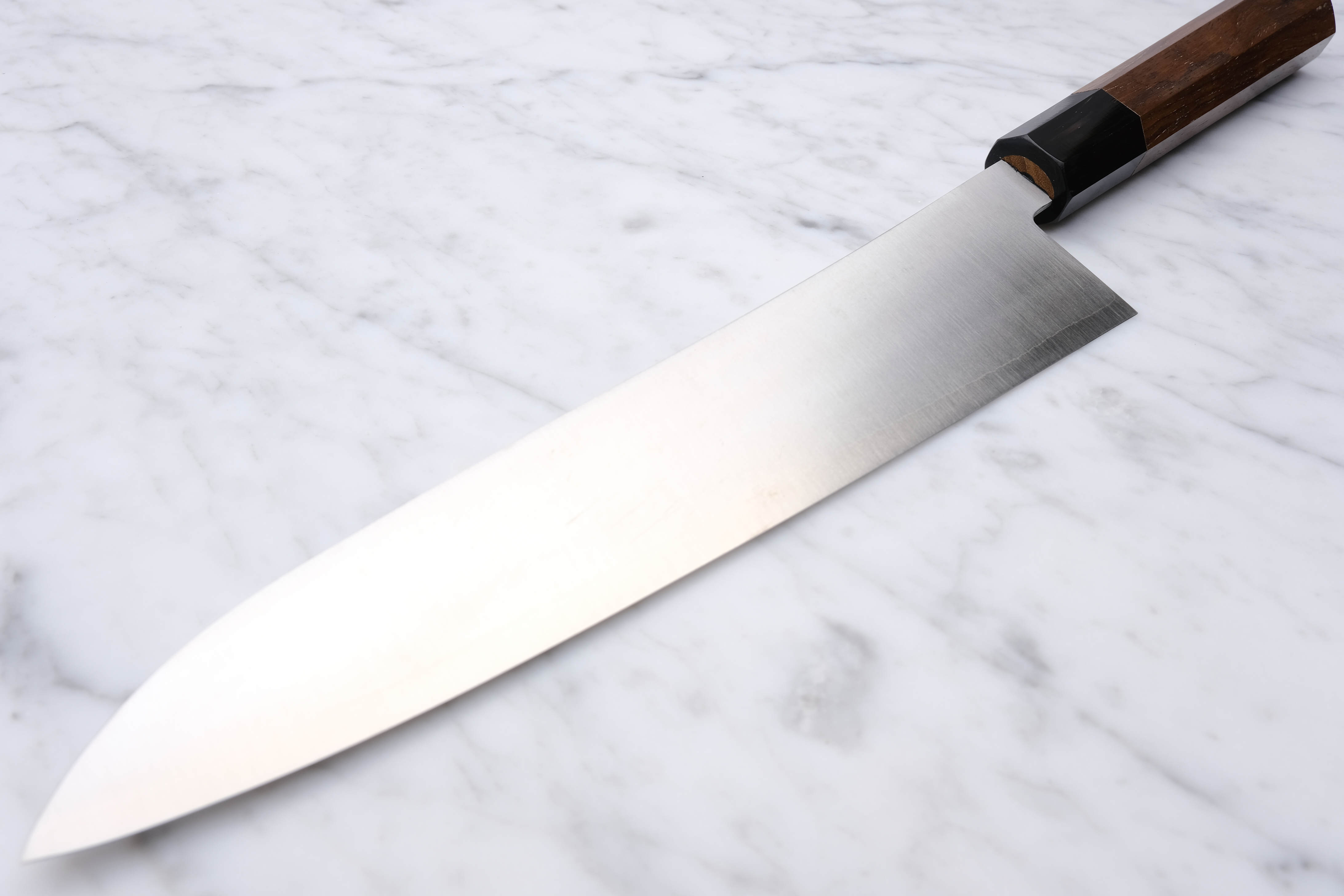 Hatsukokoro Hayabusa Ginsan 210mm. Kiritsuke Chef's Knife