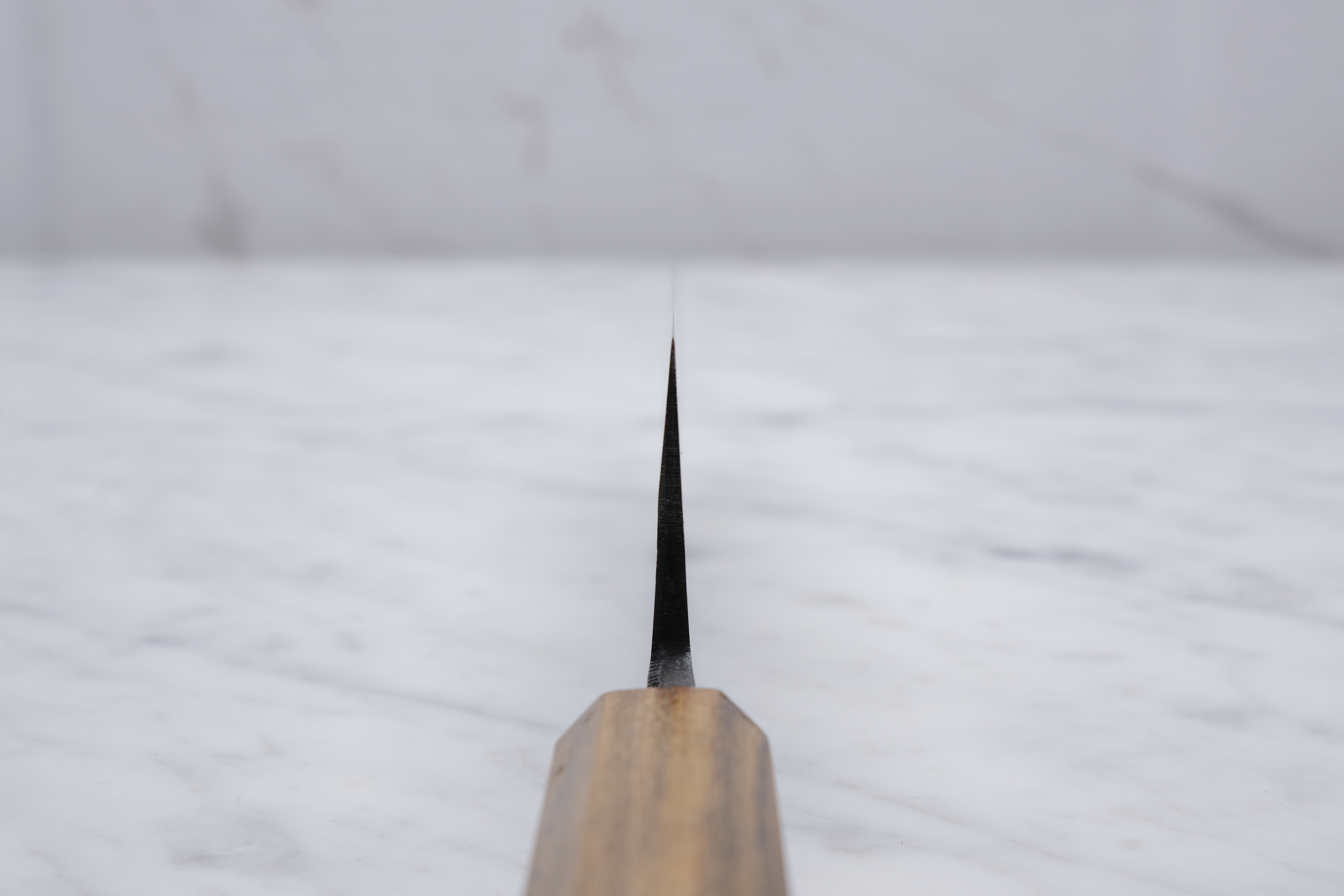 Hatsukokoro Shikkoku 165 mm Santoku - Aogami 2