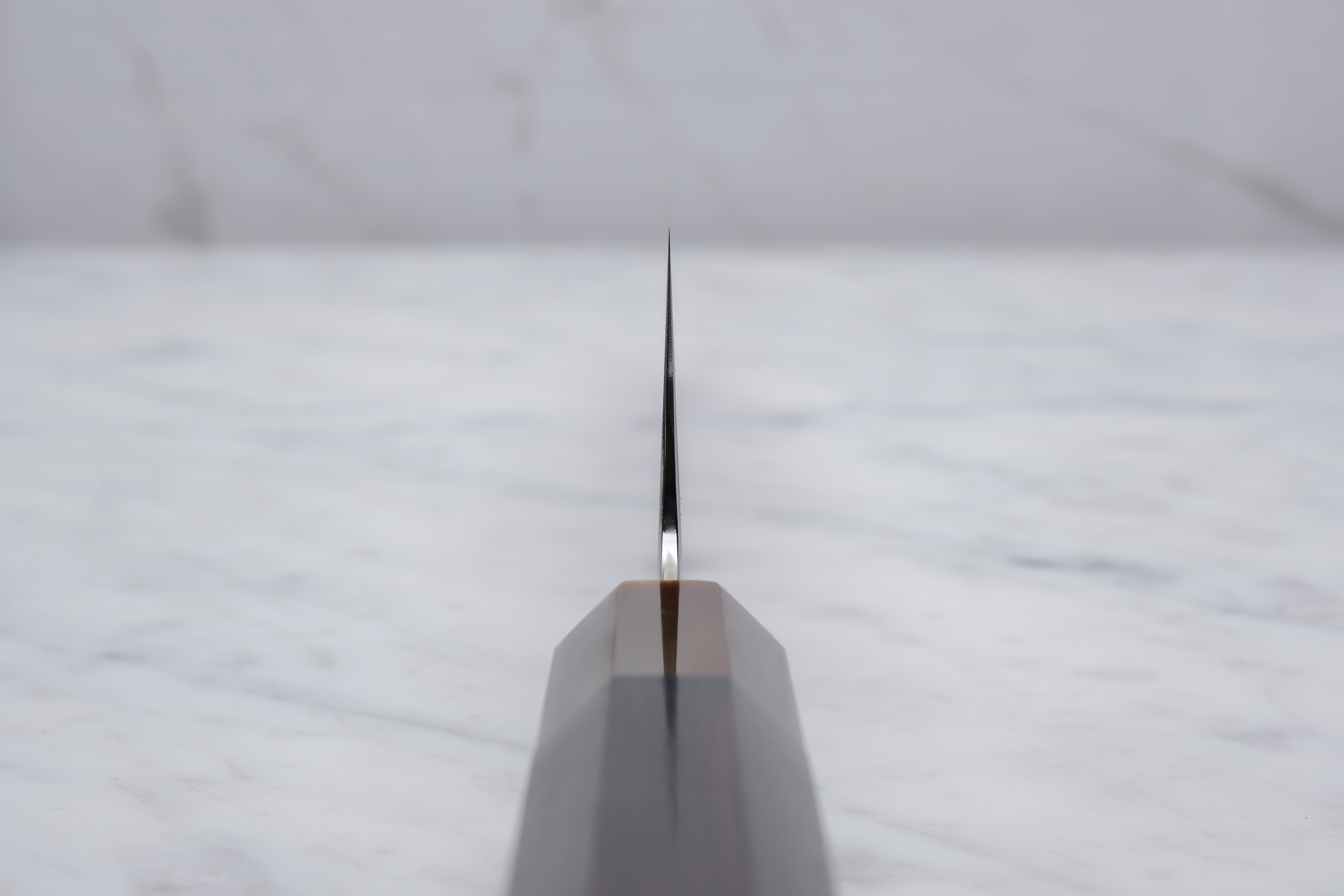 Tetsujin Hamono Kasumi Ginsan 240mm K-Tip Gyuto - Ebony