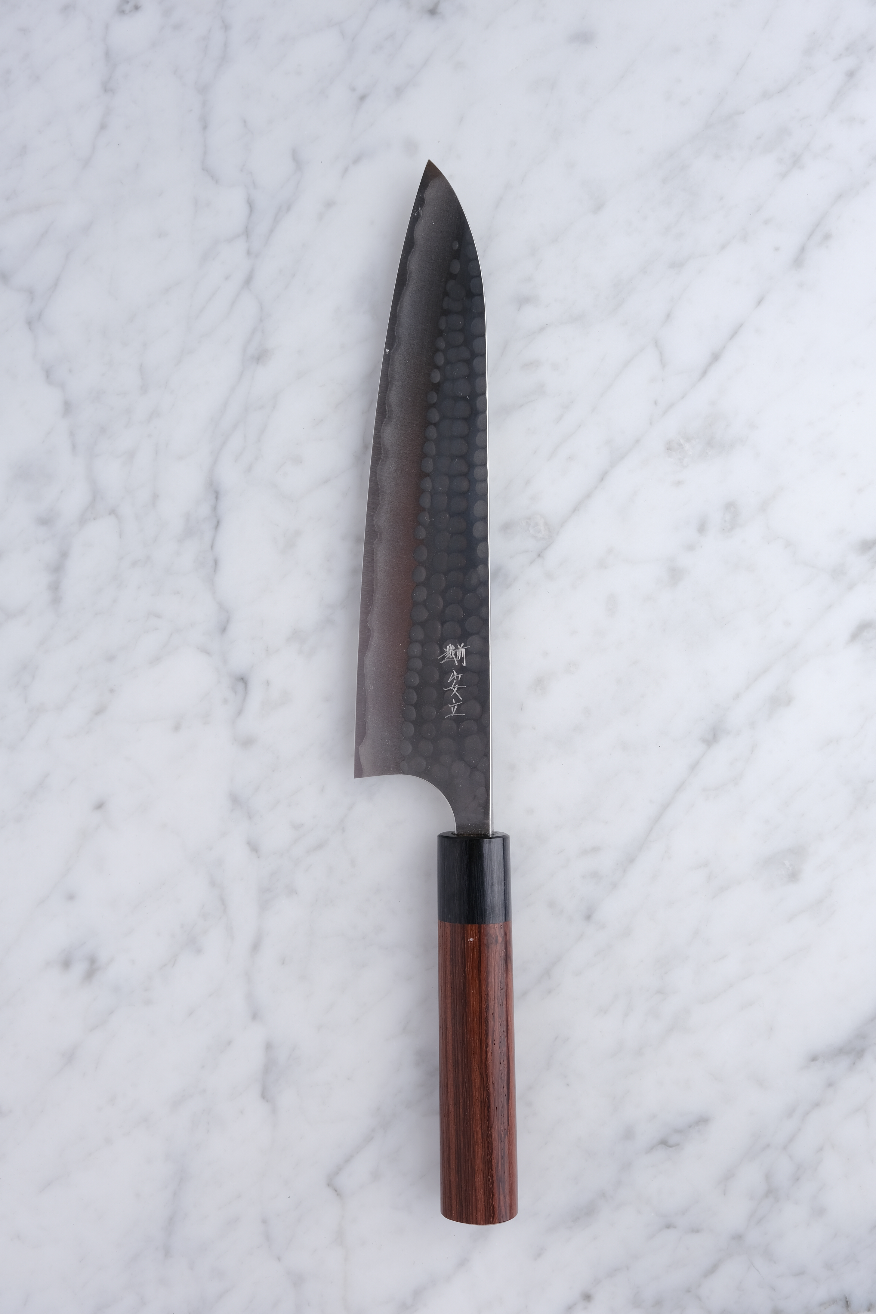 Anryu Tsushima 210mm. Gyuto blau #2