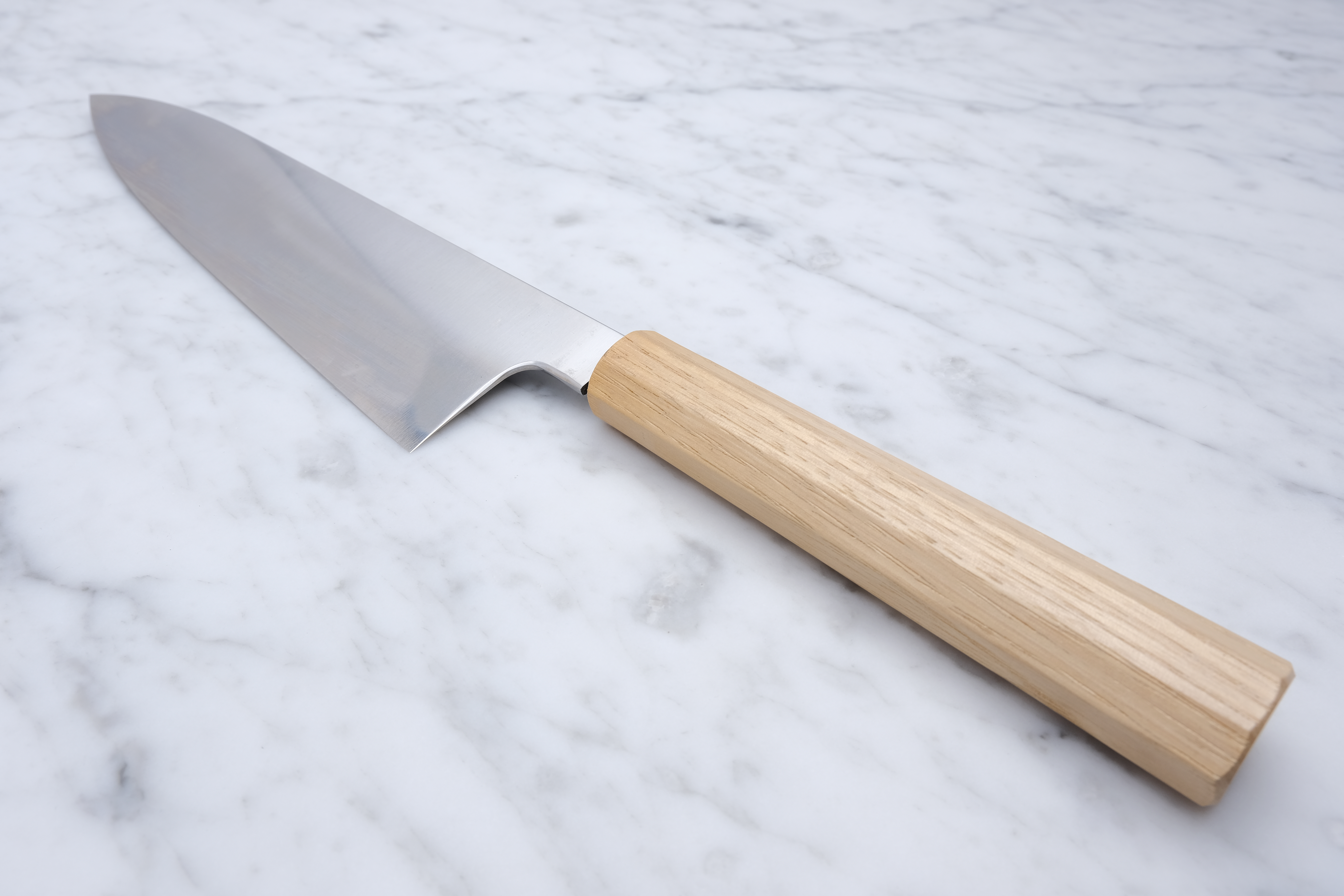 Konosuke WT 225 mm Gyuto Shirogami 2 - Chestnut