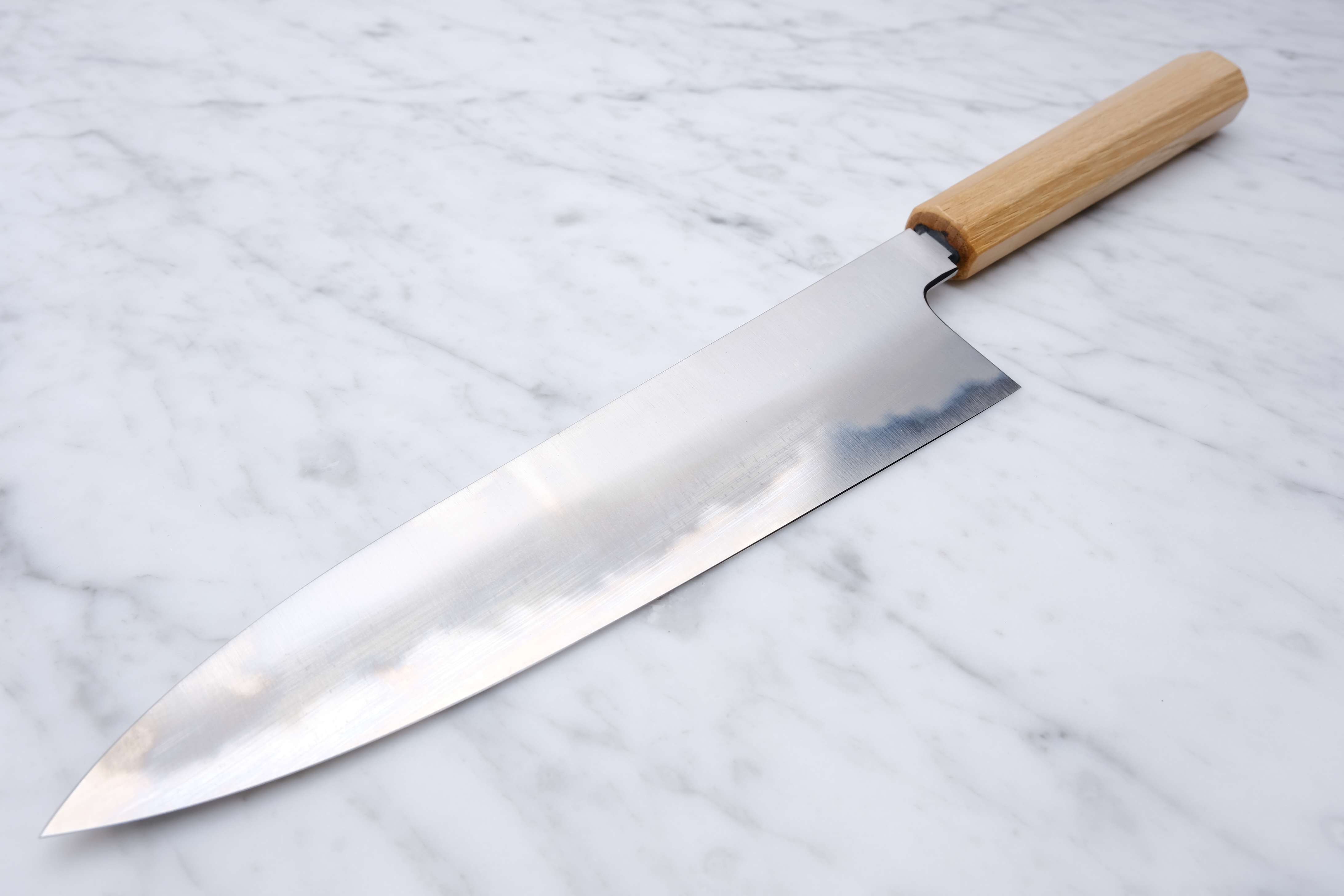 Konosuke WT 225 mm Gyuto Shirogami 2 - Chestnut