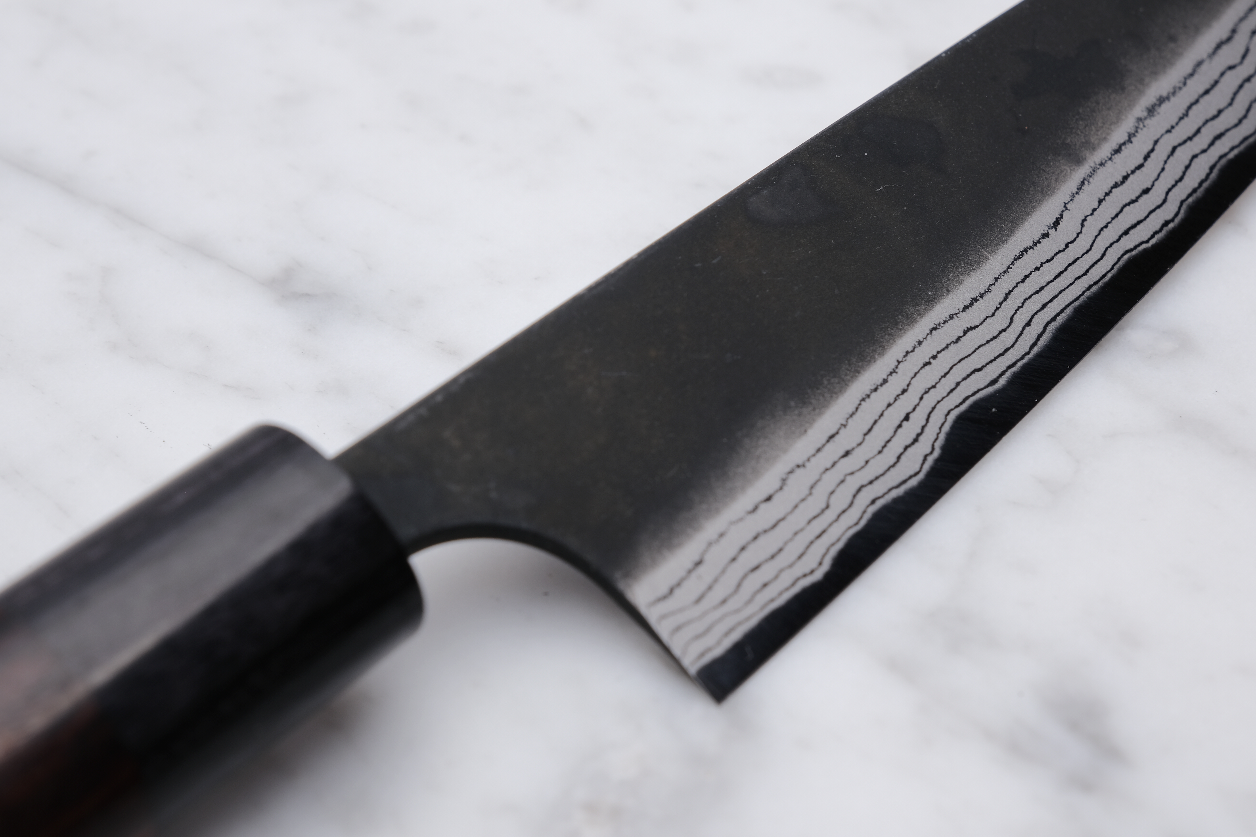 Anryu Kurouchi Tsuchime 150mm Petty Shirogami #2