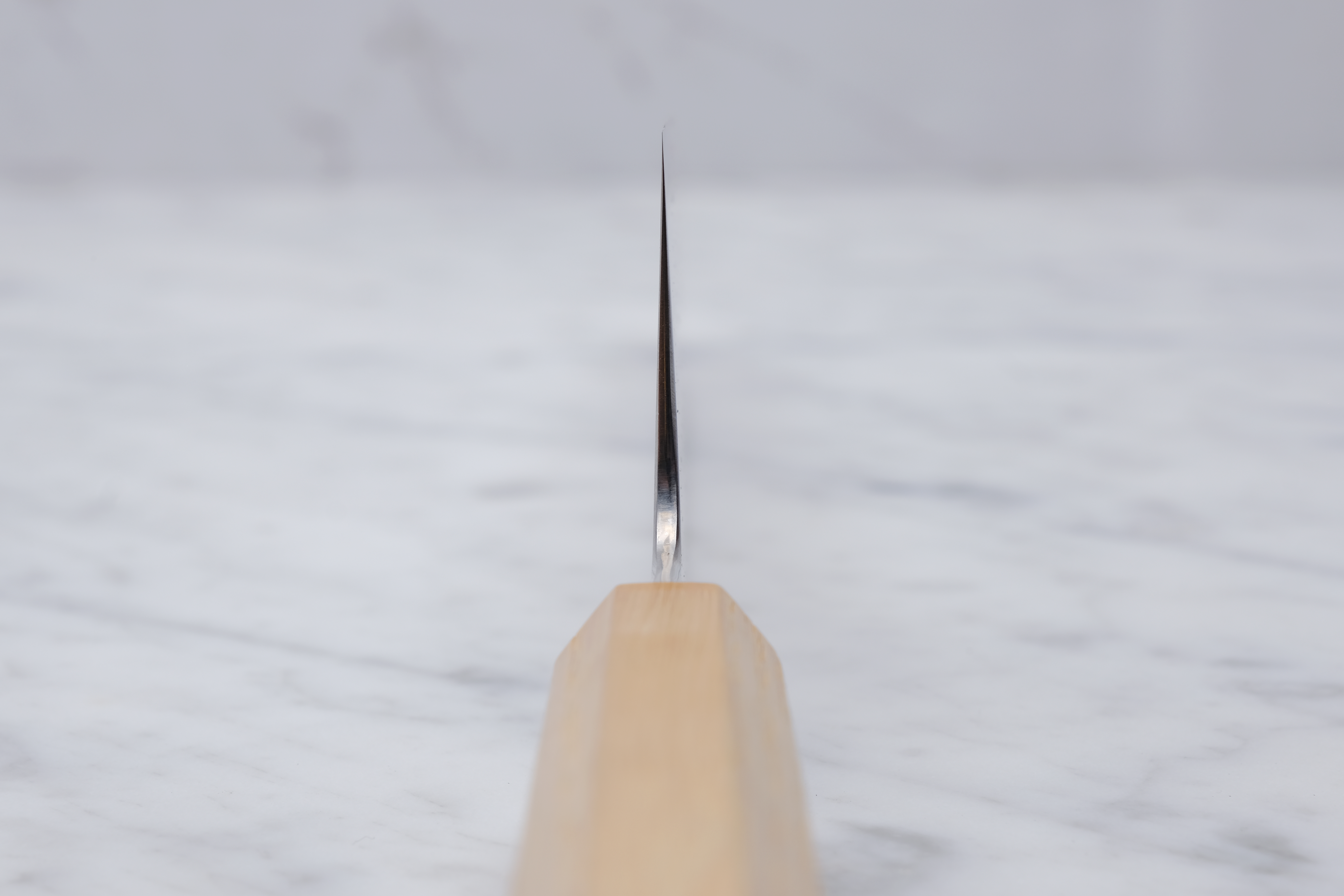 Konosuke WT 225 mm Gyuto Shirogami 2 - Chestnut