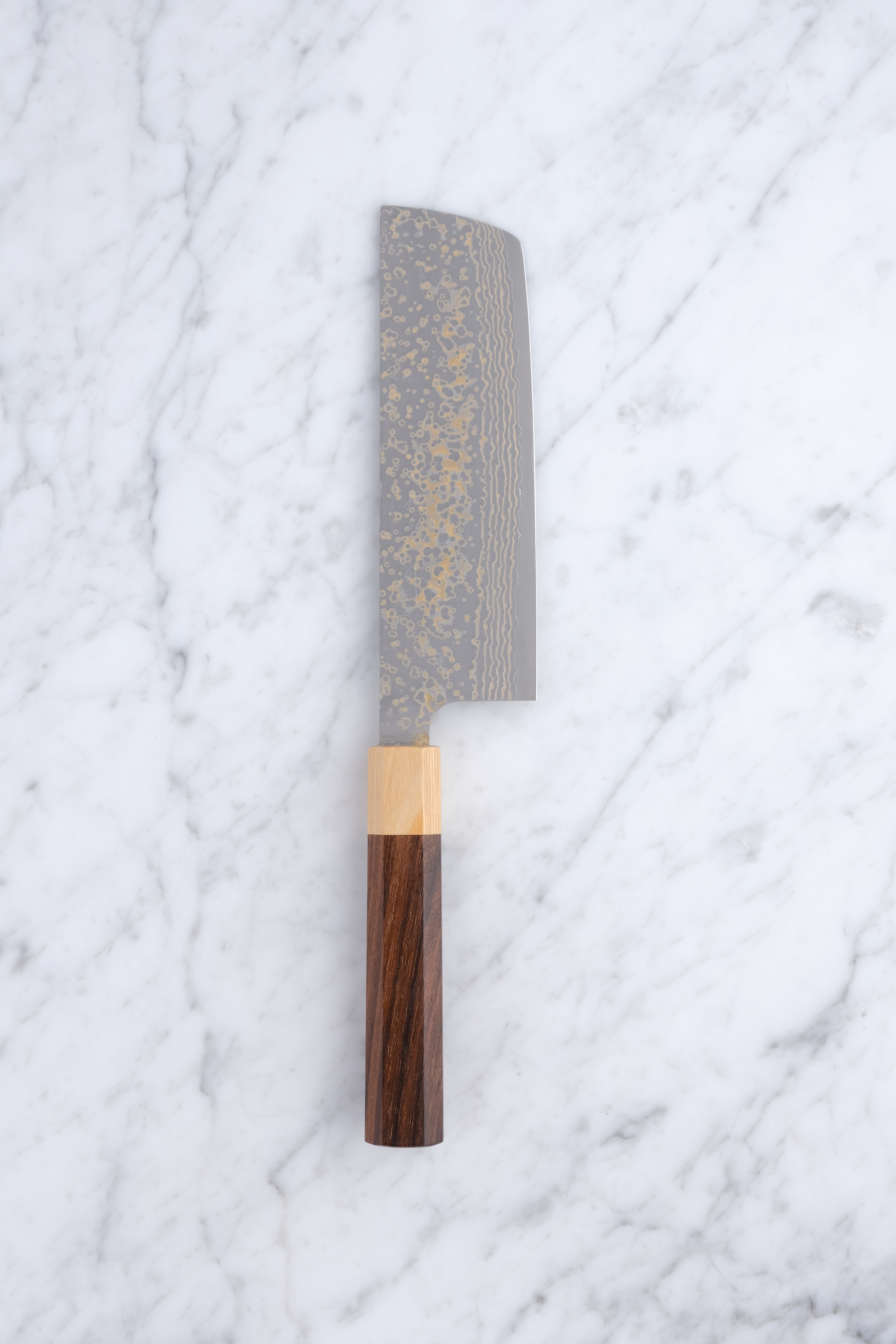Takeshi Saji 165mm nakiri VG-10 Gold