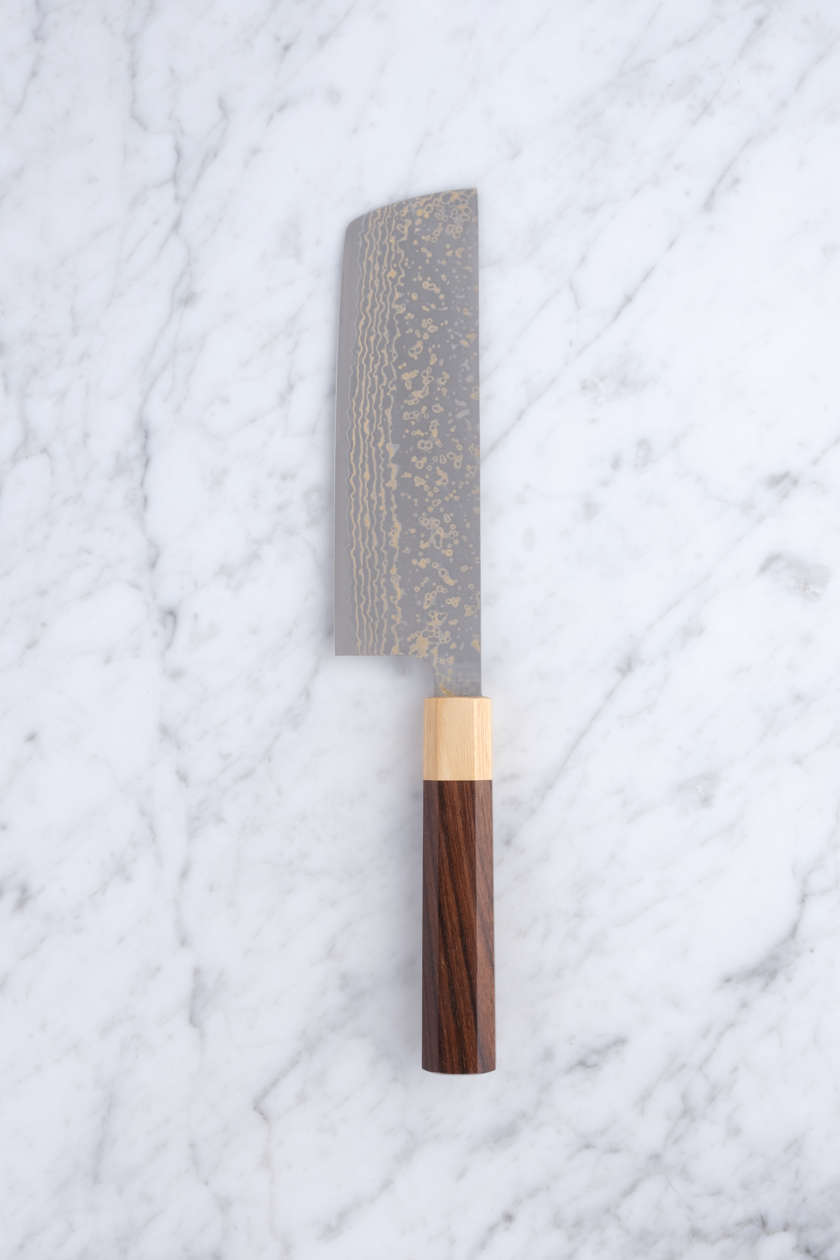Takeshi Saji 165mm nakiri VG-10 Gold