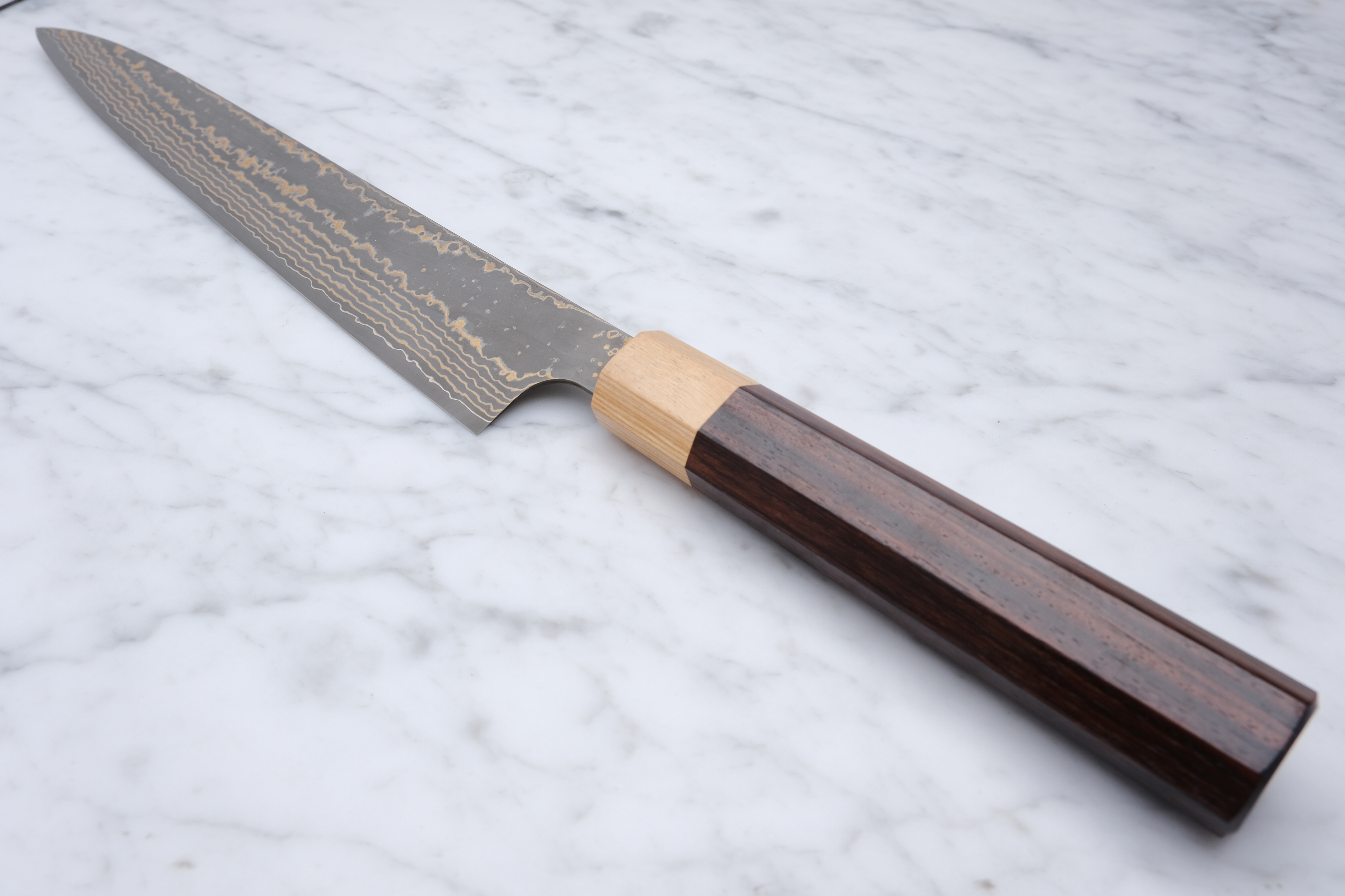 Takeshi Saji 270 mm Sujihiki VG-10 Gold
