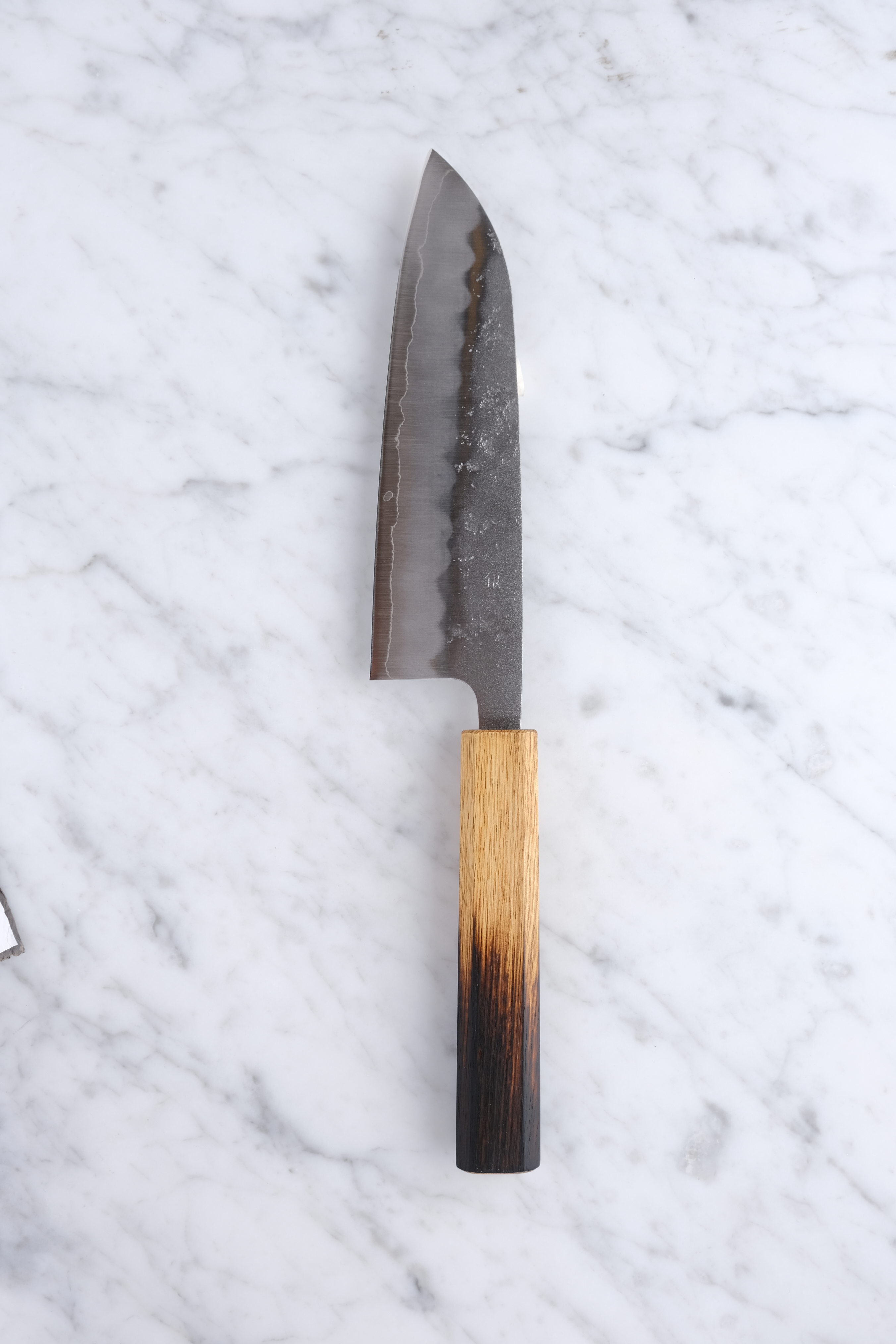 OUL Sakai Santoku 165 mm Santoku Gin3 - Brændt Eg