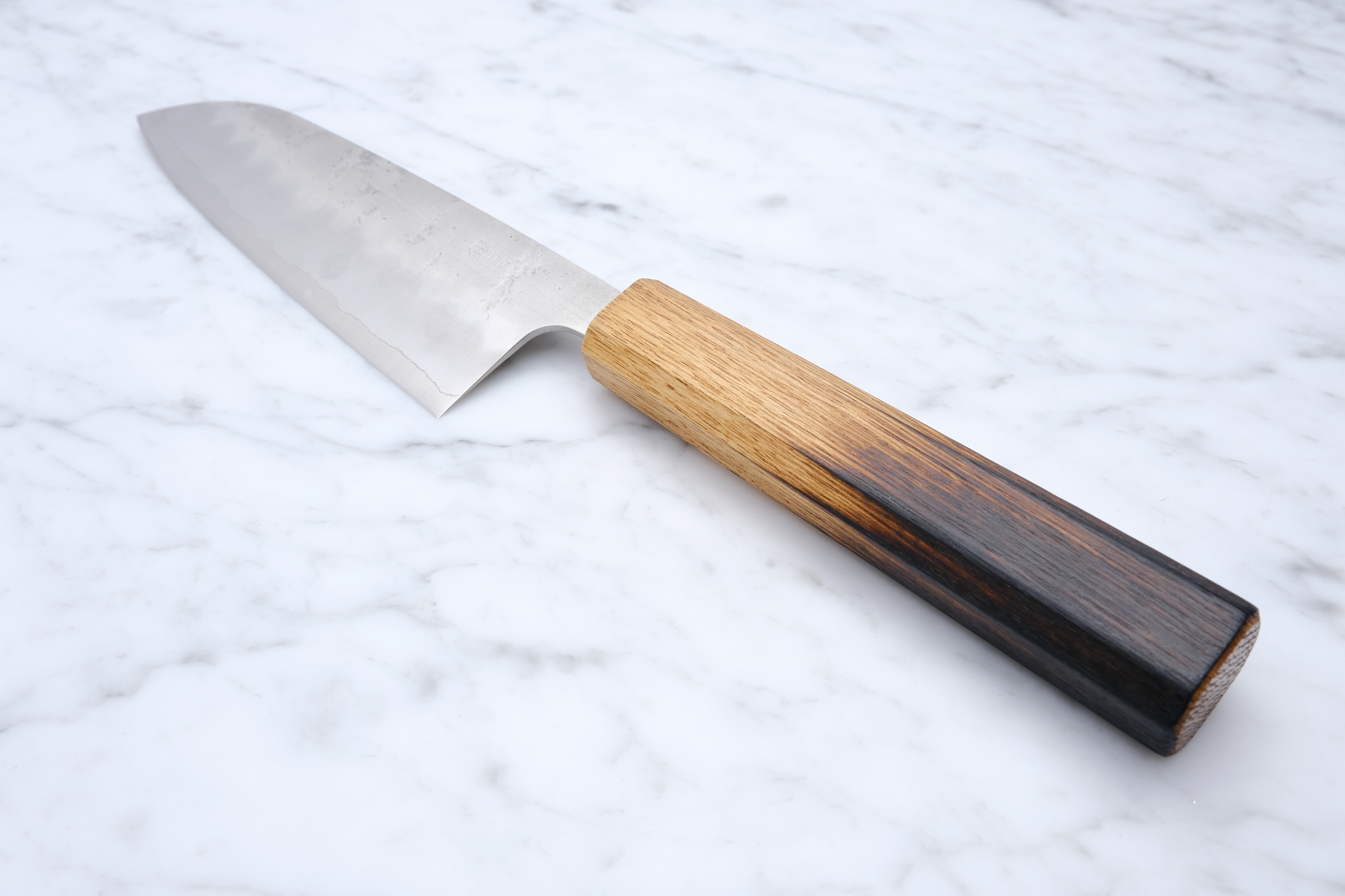 OUL Sakai Santoku 165 mm Santoku Gin3 - Brændt Eg