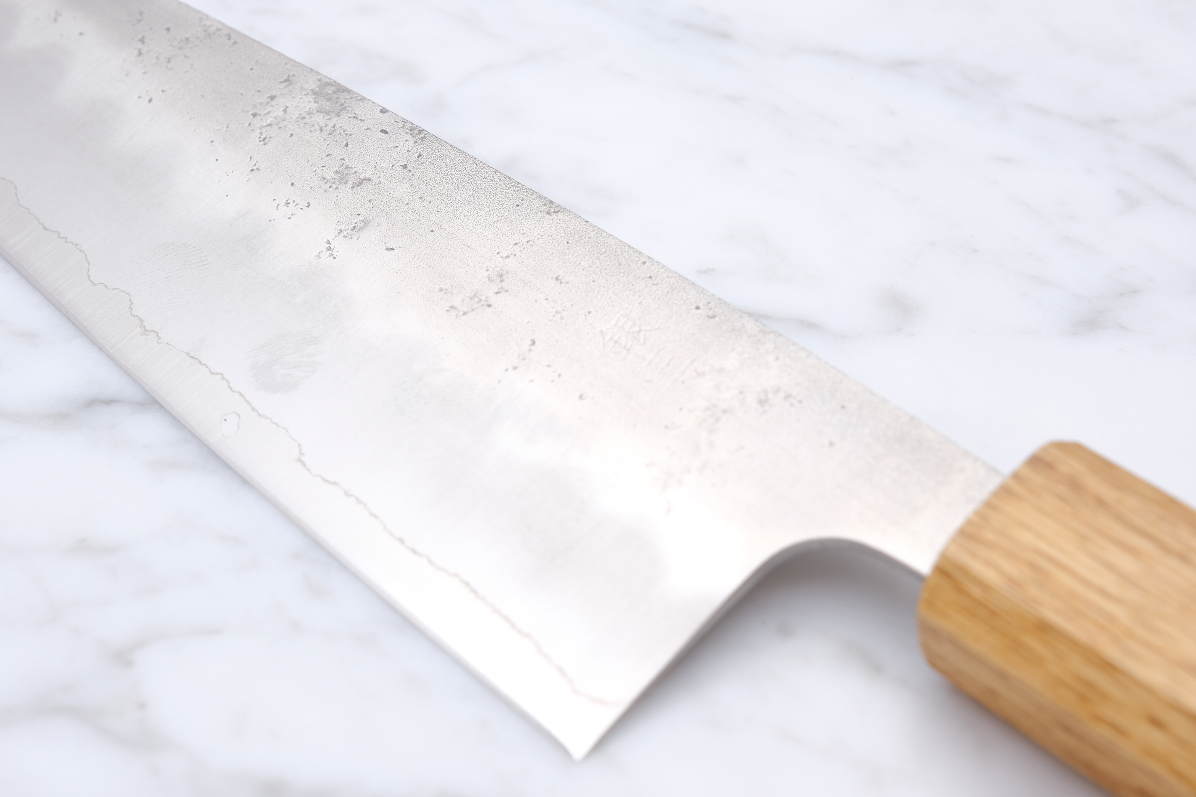 OUL Sakai Santoku 165 mm Santoku Gin3 - Brændt Eg