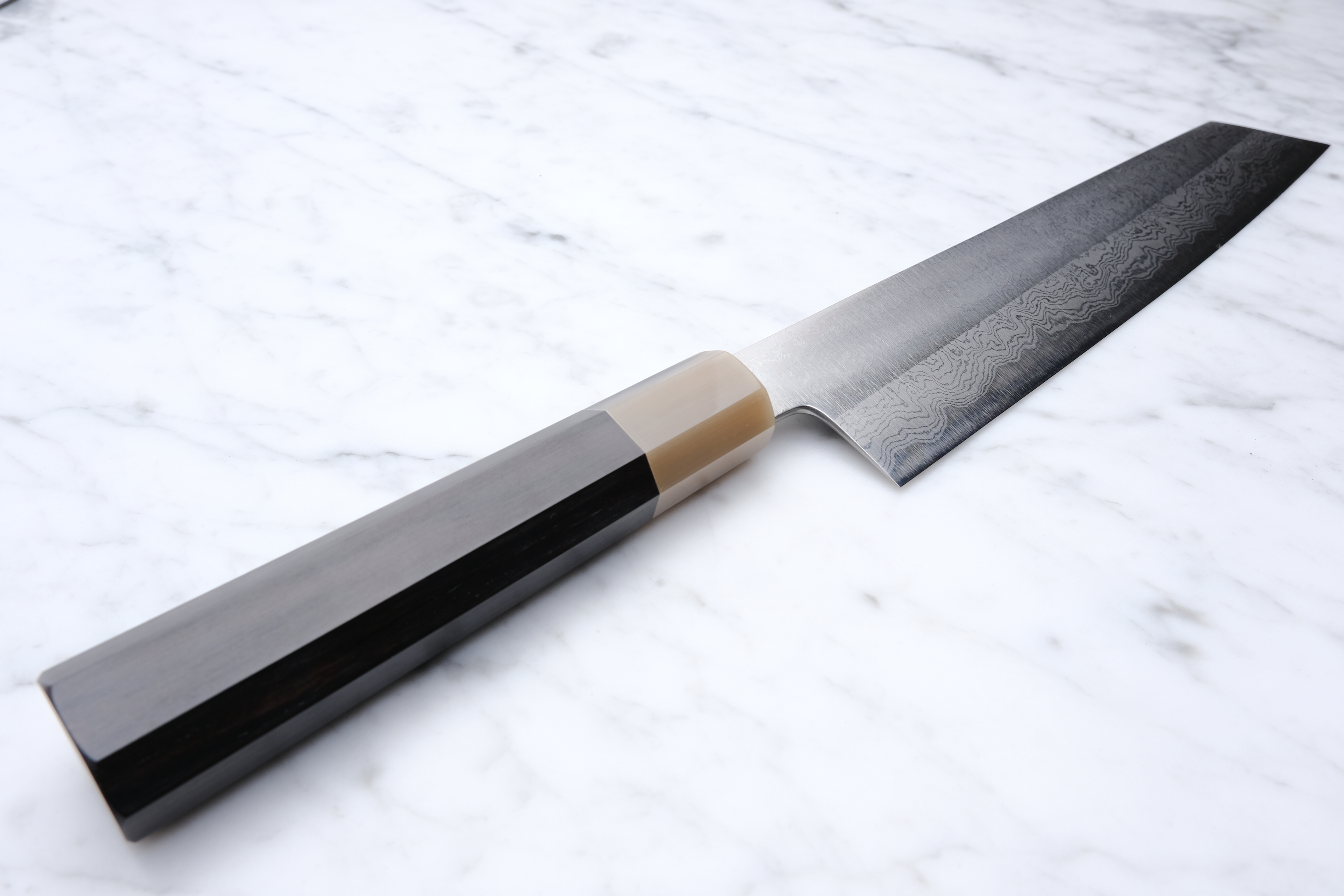 Yoshikazu Tanaka 240 mm Kiritsuke Gyuto White-1 - Ebony