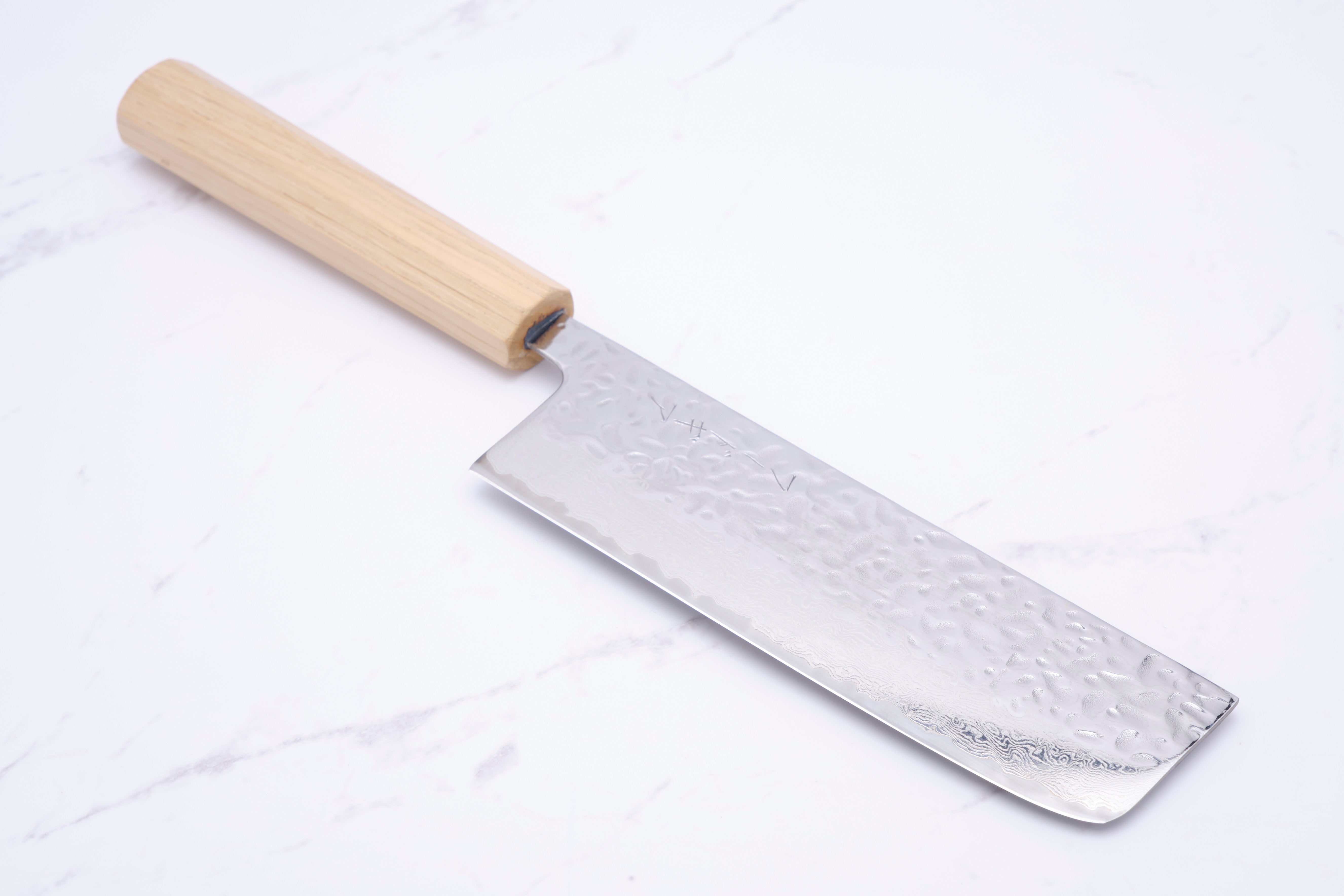 Foodgear Hamono Nakiri 180mm AUS-10 - Chestnut