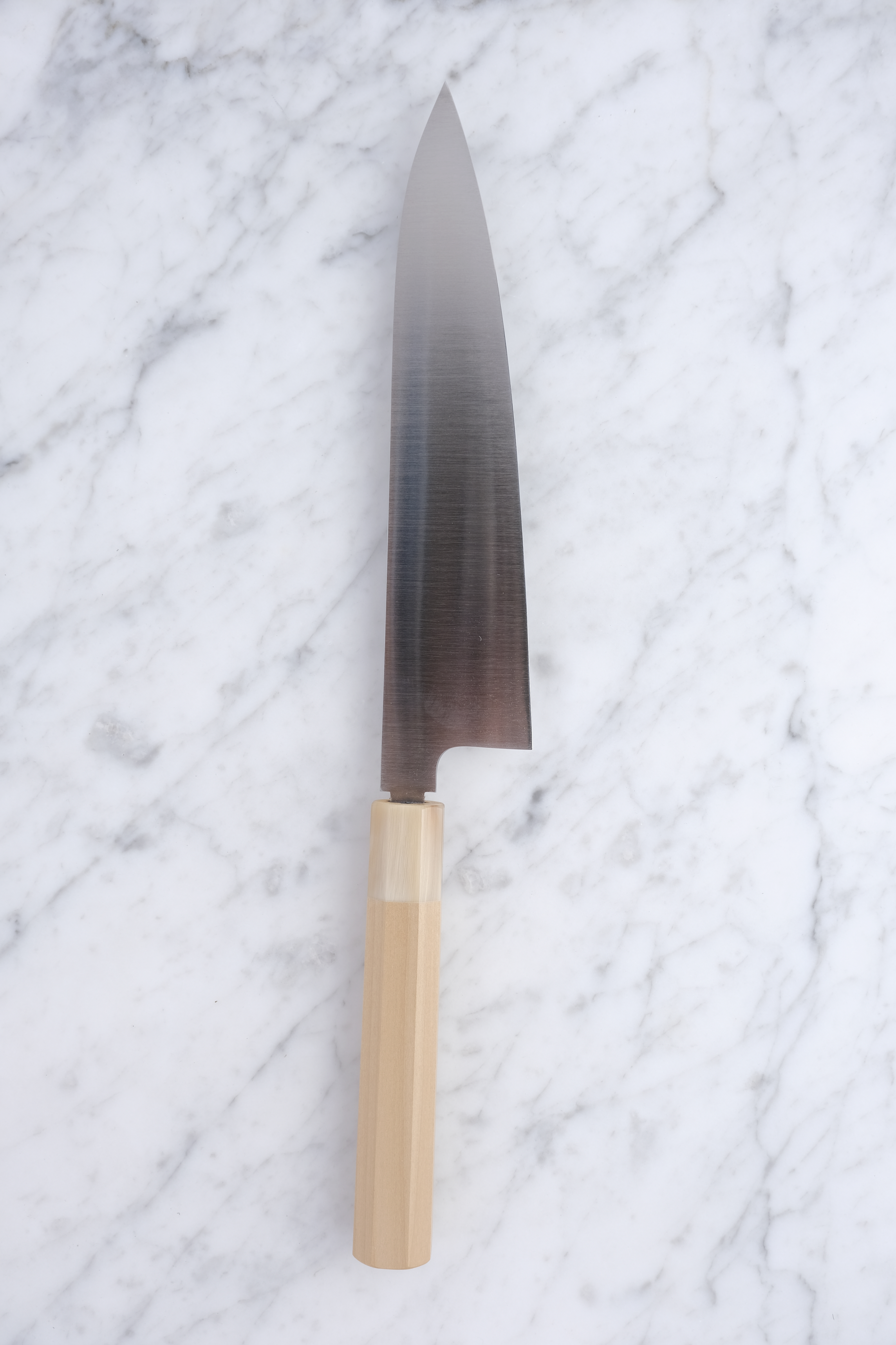 Konosuke HD2 225 mm Gyuto - Ho Wood & Marble Ferrule