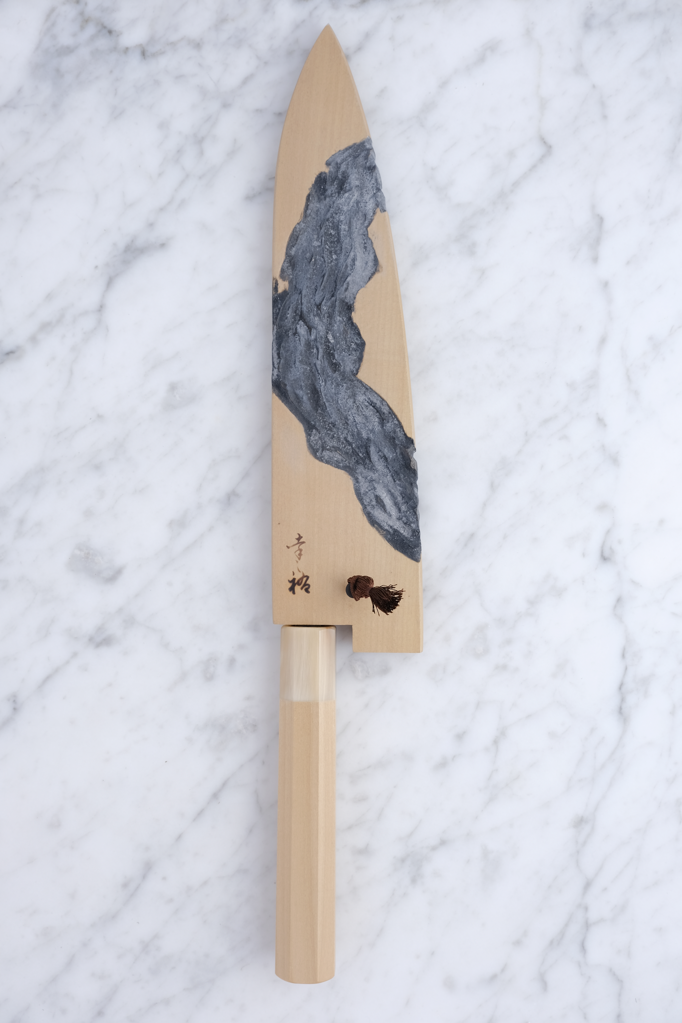 Konosuke HD2 225 mm Gyuto - Ho Wood & Marble Ferrule