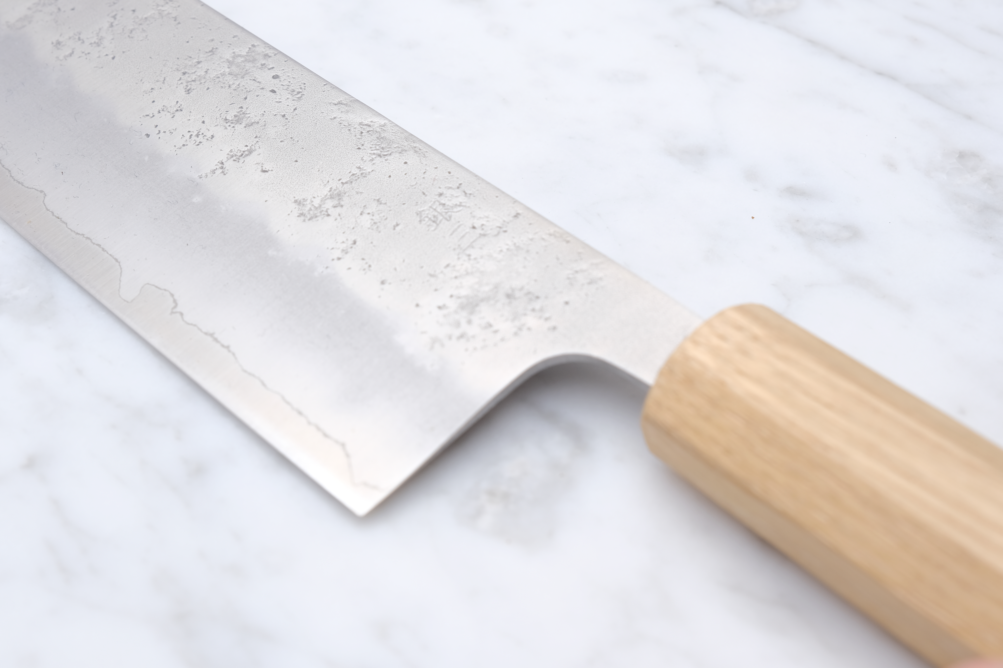 Foodgear Hamono Nakiri 165mm Gin3 - Chestnut
