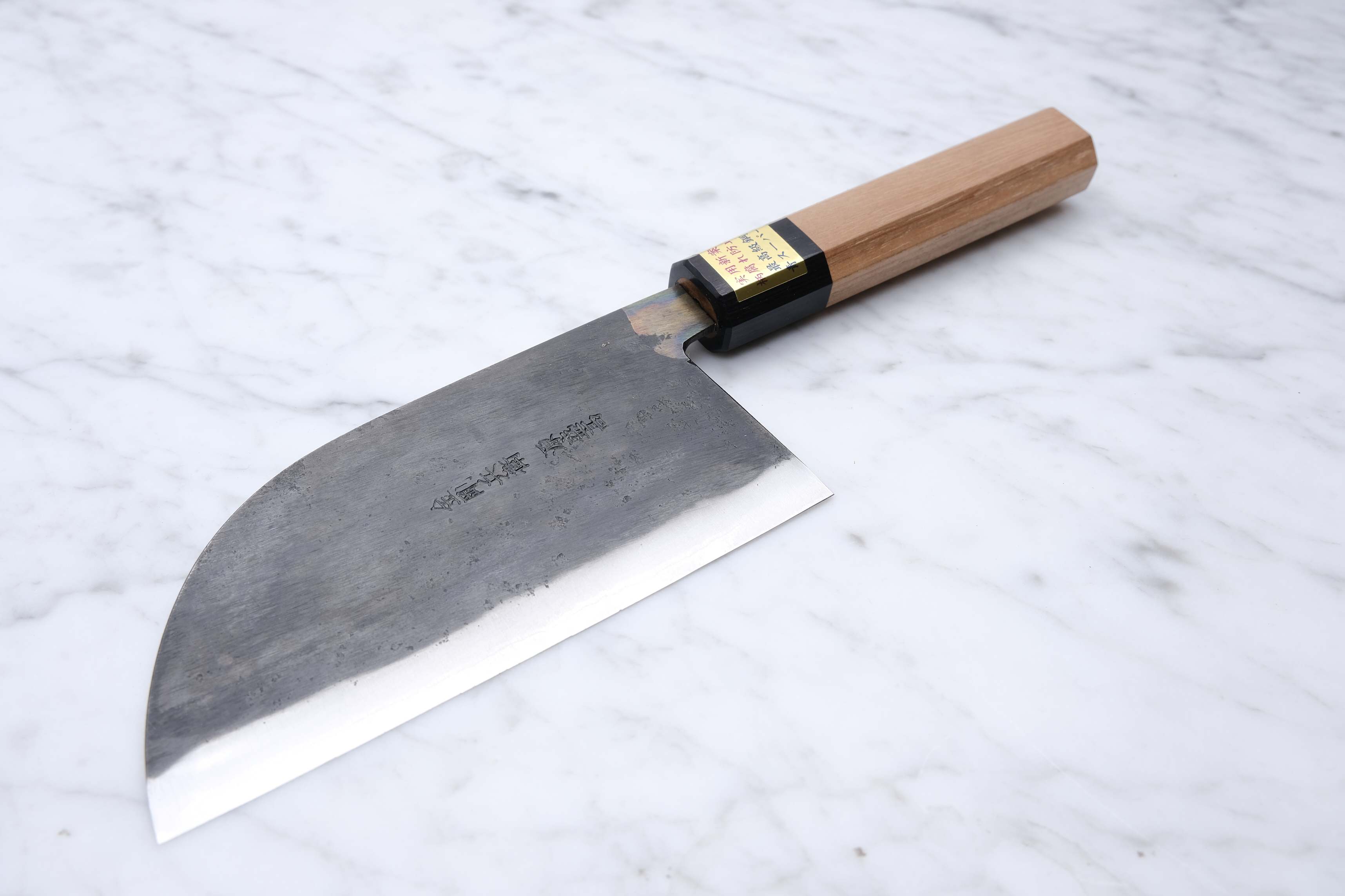 Moritaka 130mm Santoku Aogami-Super