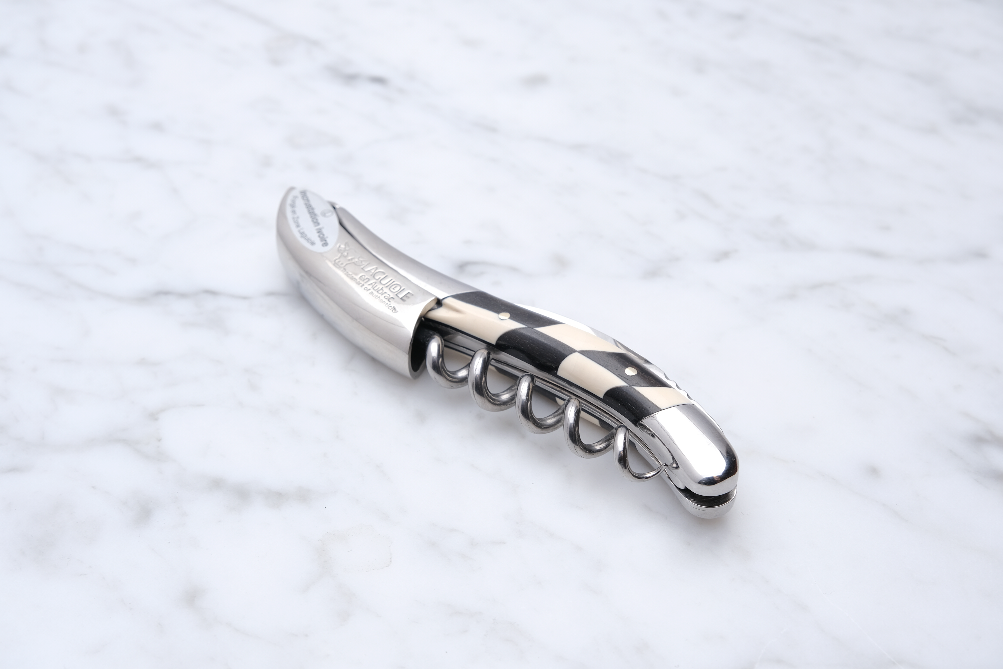 Corkscrew - Ebony and Mammoth Ivory