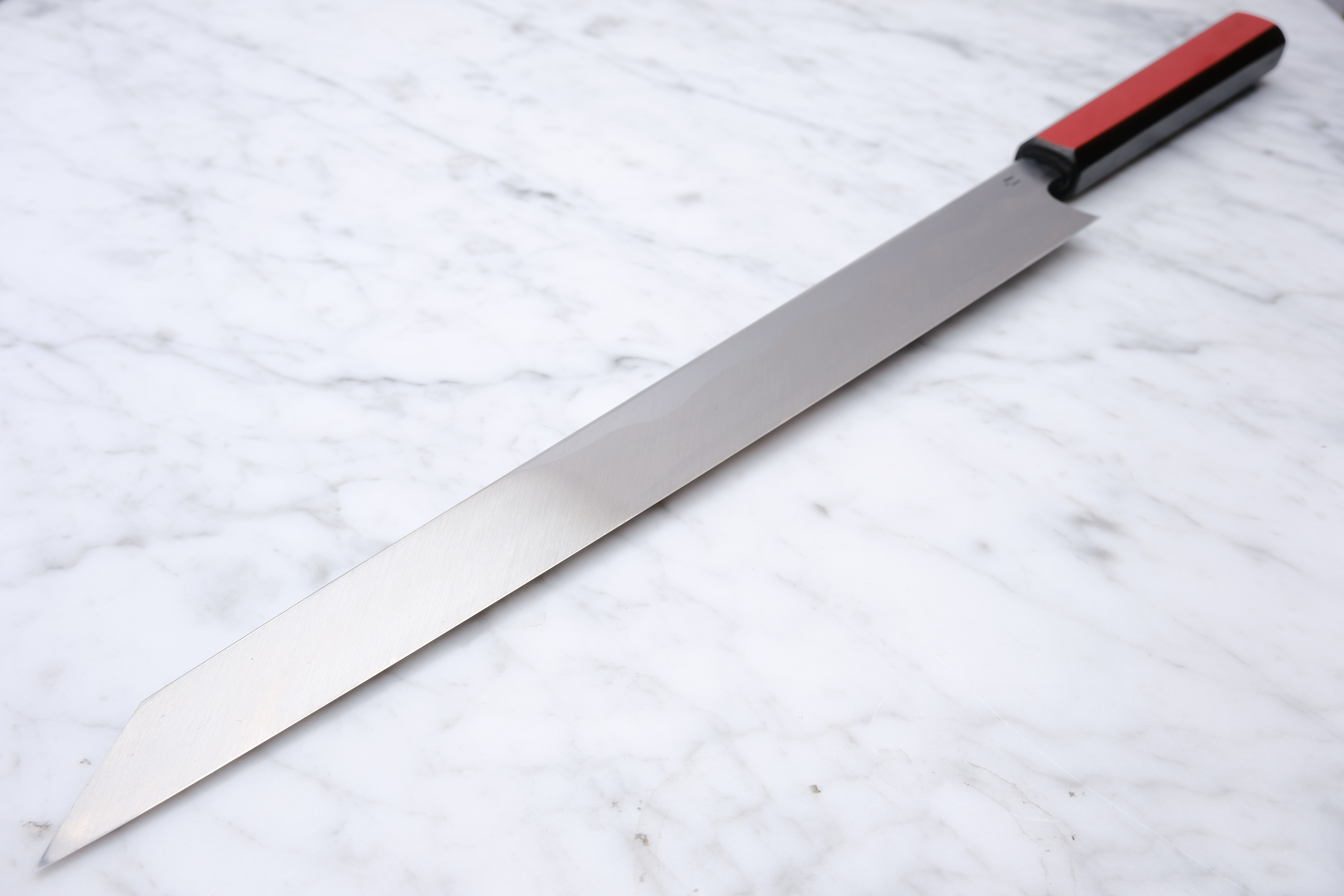 Kagekiyo - White#1 Mirror Finish 300mm Kiritsuke Yanagiba - Urushi