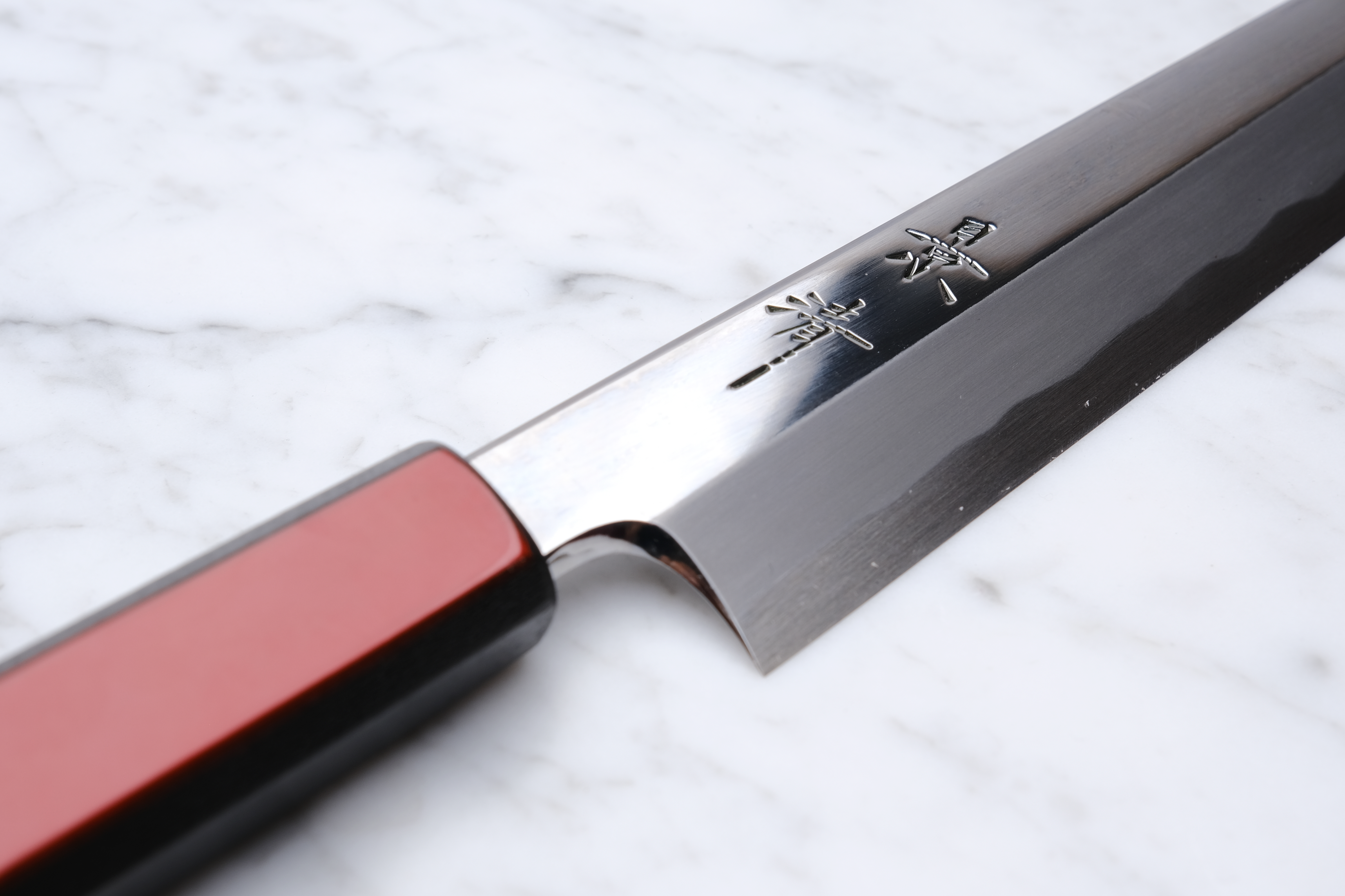 Kagekiyo - White#1 Mirror Finish 300mm Kiritsuke Yanagiba - Urushi