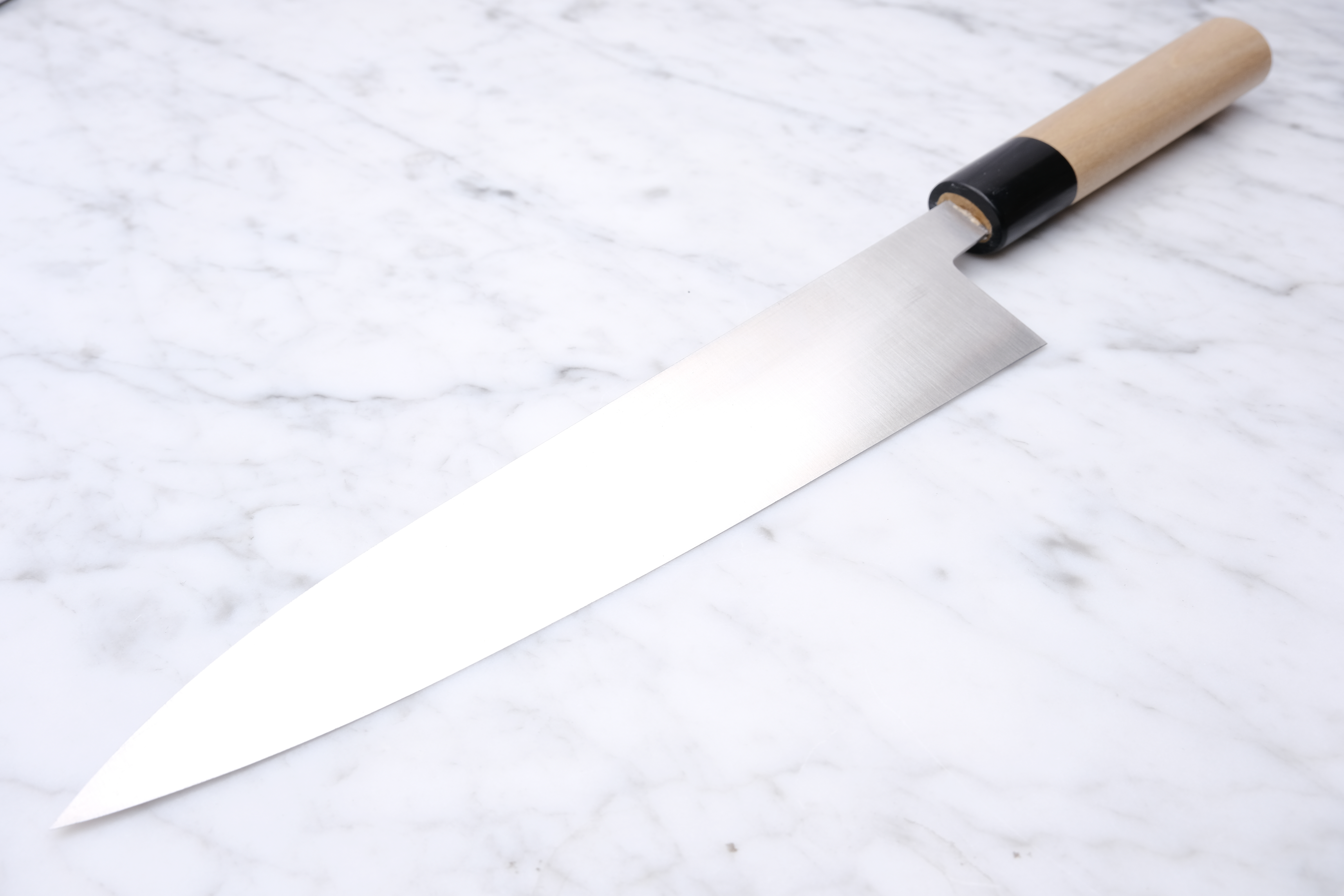 Masamoto Sohonten KS 210 mm Gyuto - Shirogami 2