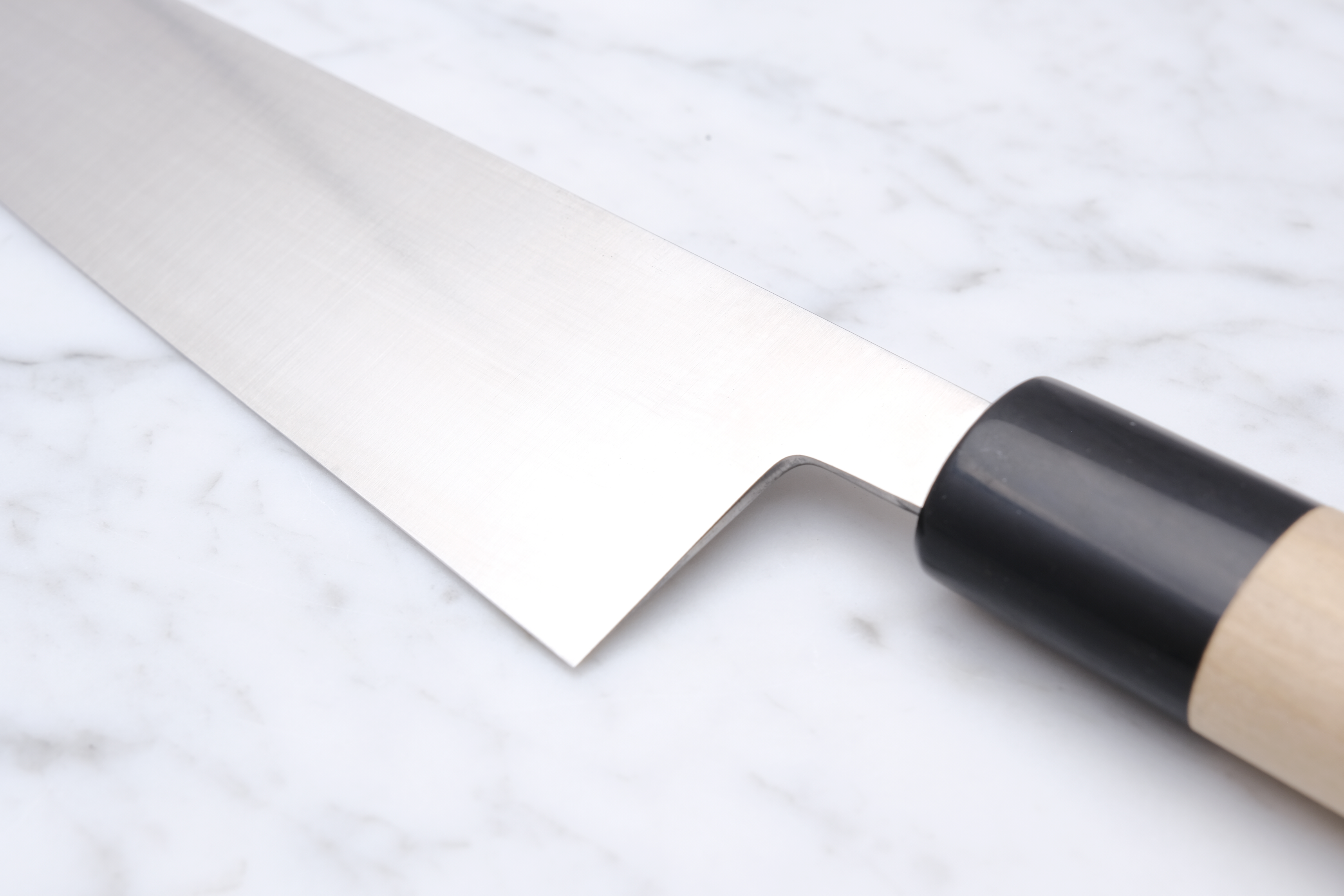 Masamoto Sohonten KS 210 mm Gyuto - Shirogami 2