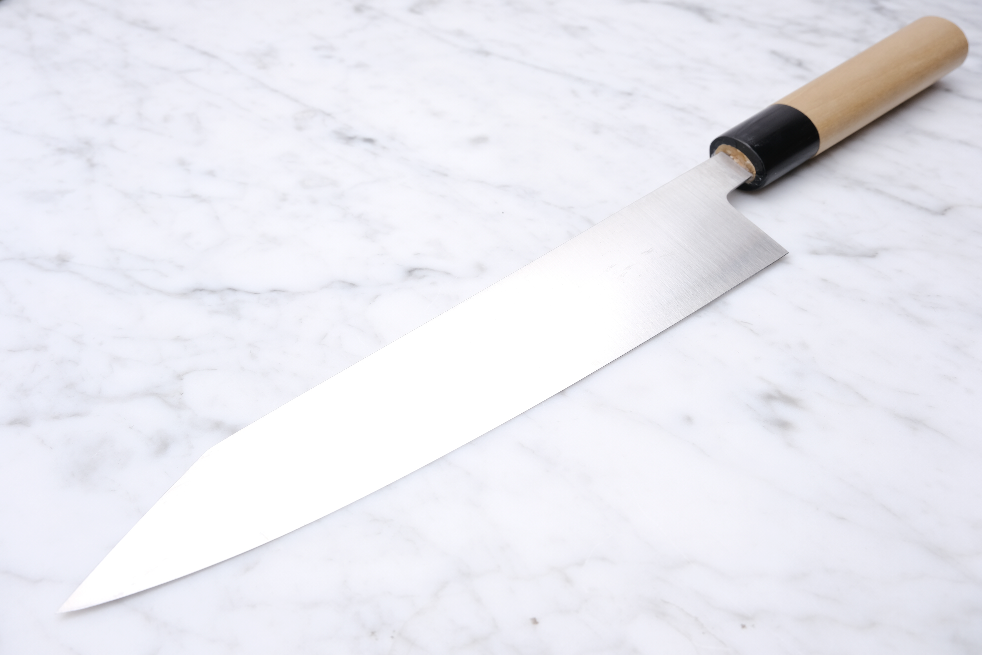 Masamoto Sohonten KS 210 mm Kiritsuke Gyuto - Shirogami 2