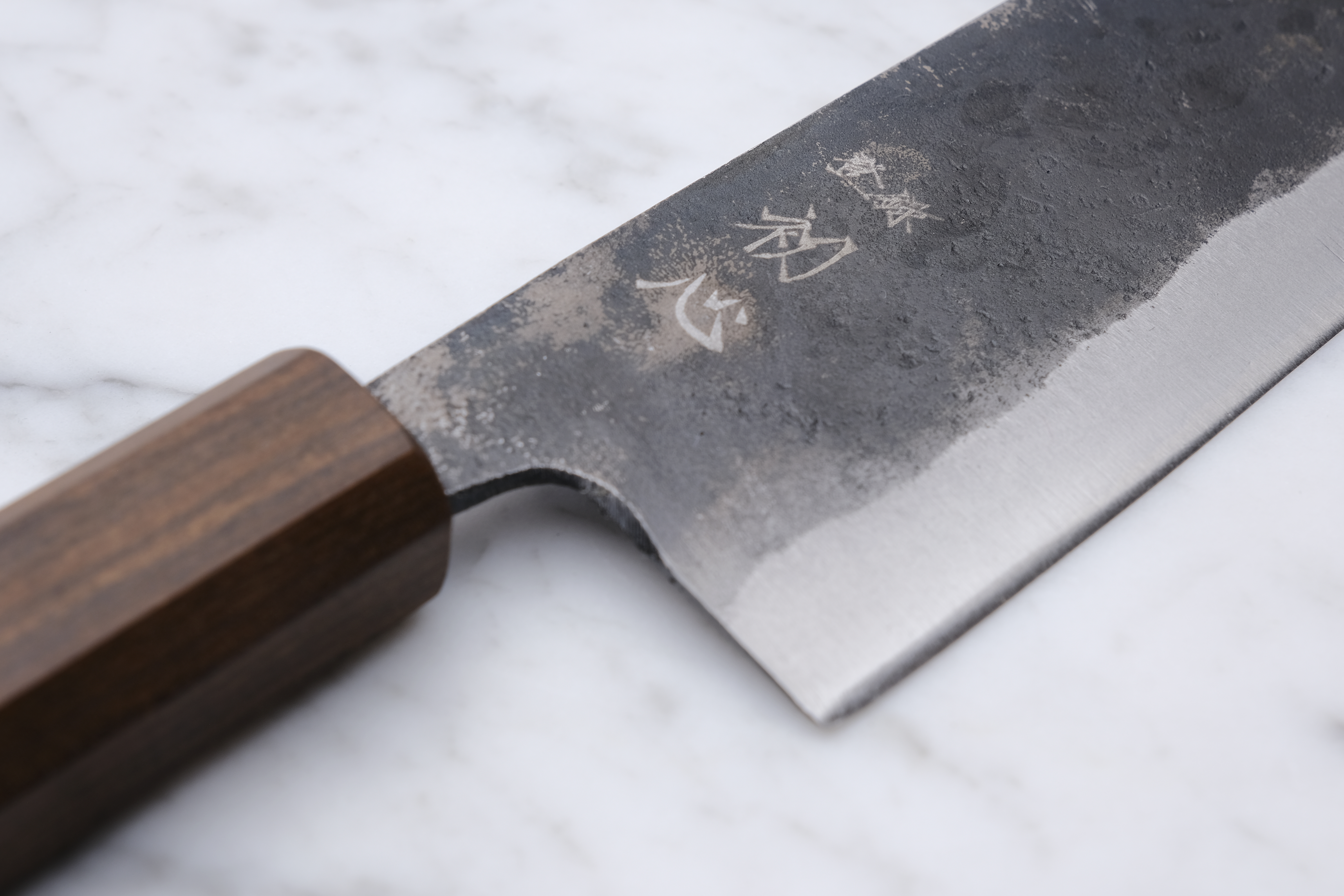 Hatsukokoro Kurogane 165 mm Bunka - Aogami 2