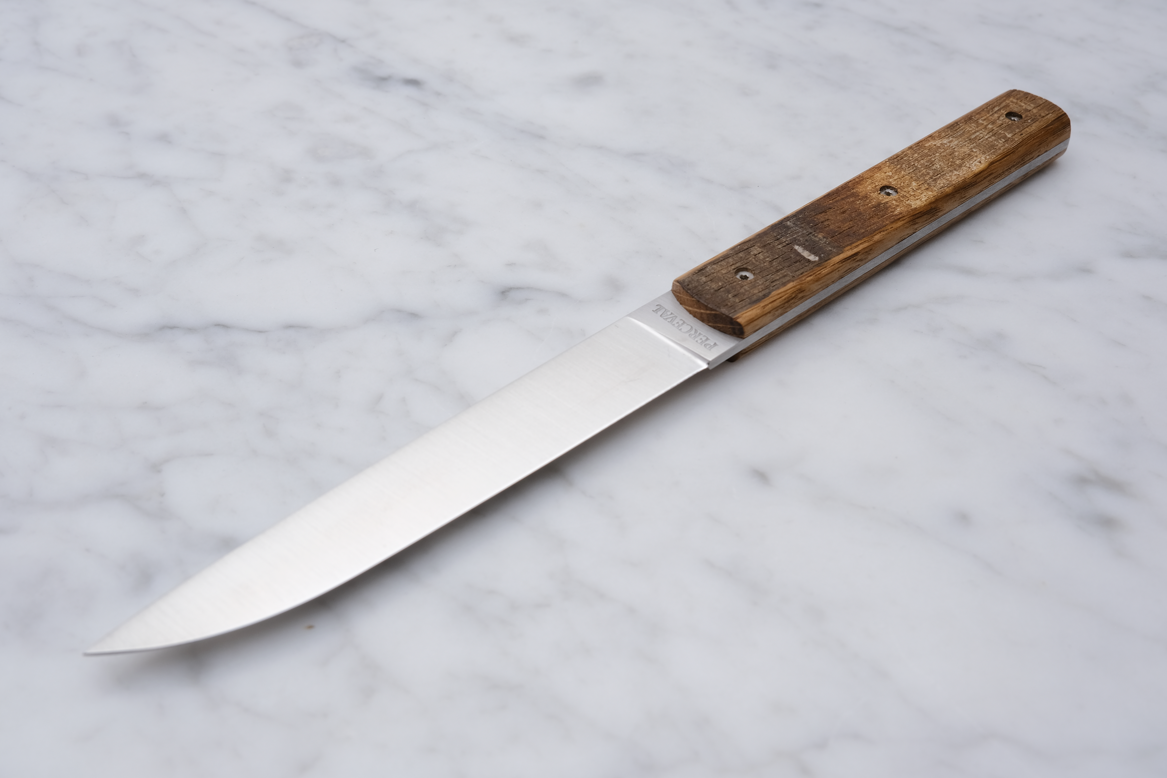 Perceval 8.88 Egetræs Vintønde Steakkniv