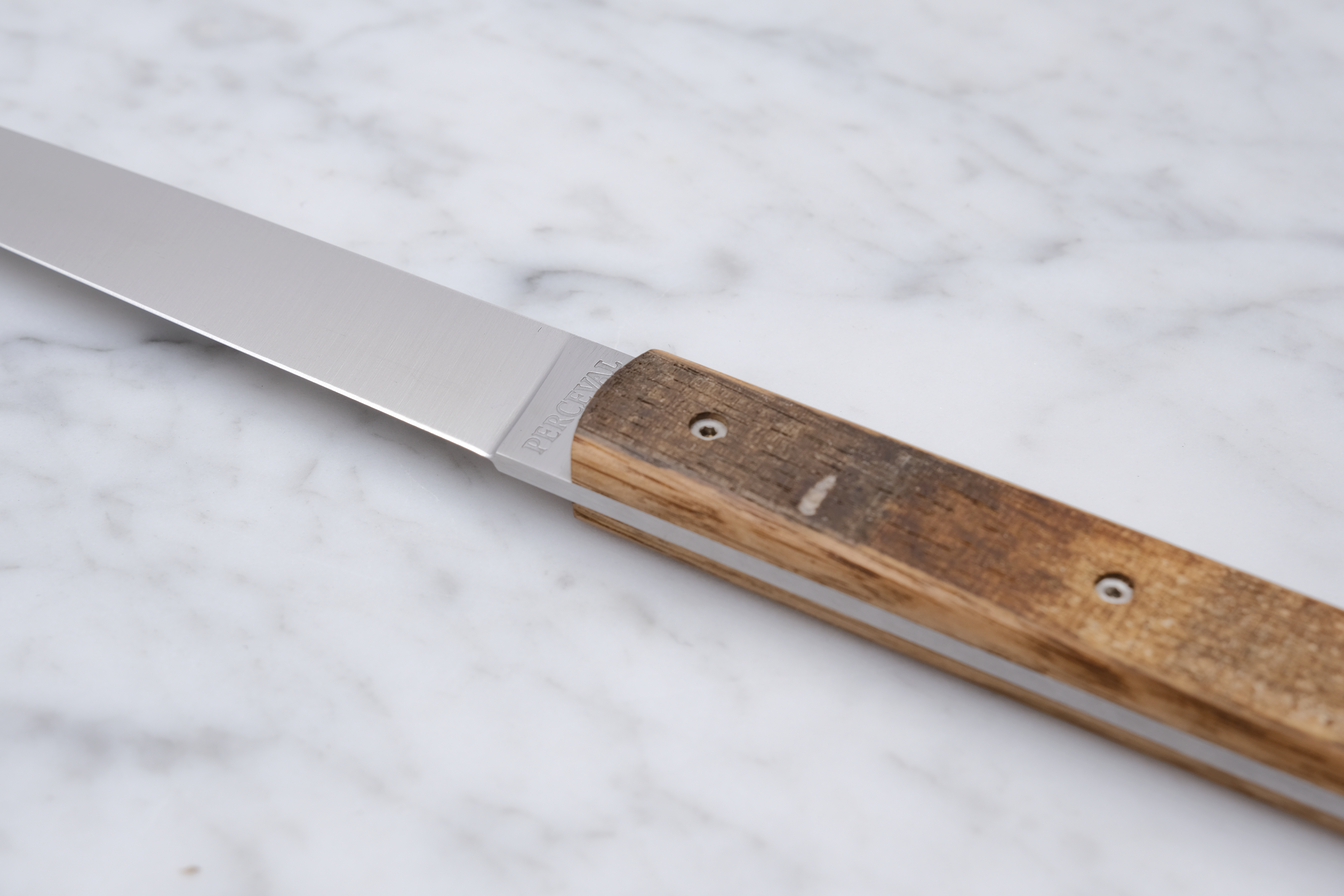 Perceval 8.88 Egetræs Vintønde Steakkniv