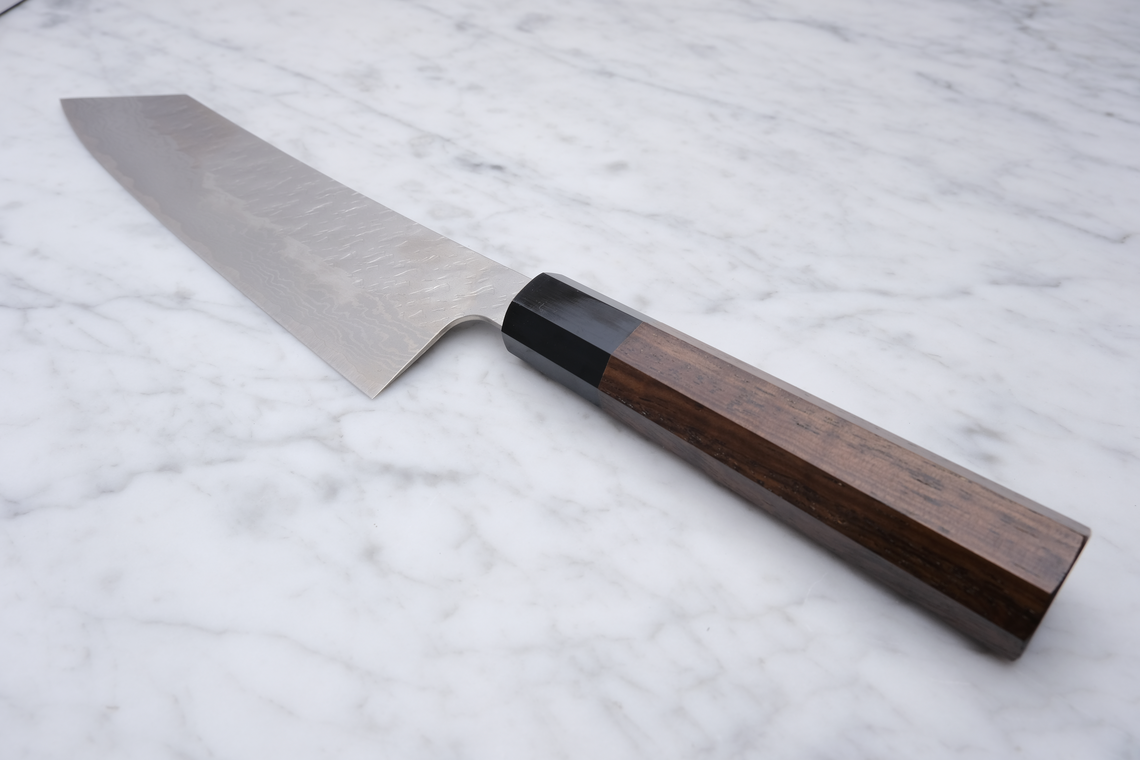 Nigara Hamono Migaki Damascus 240mm K-Tip Gyuto - VG10