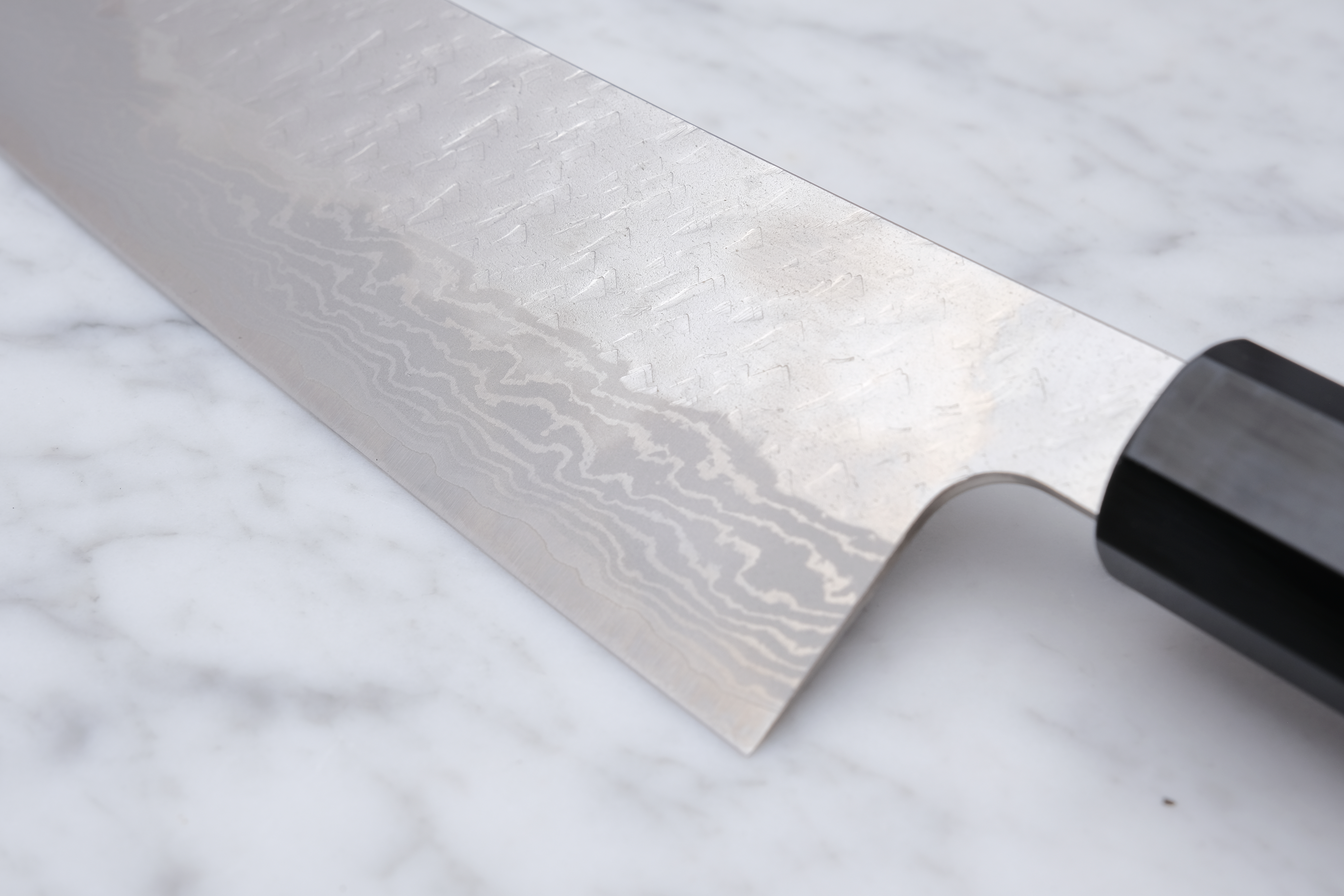 Nigara Hamono Migaki Damascus 240mm K-Tip Gyuto - VG10